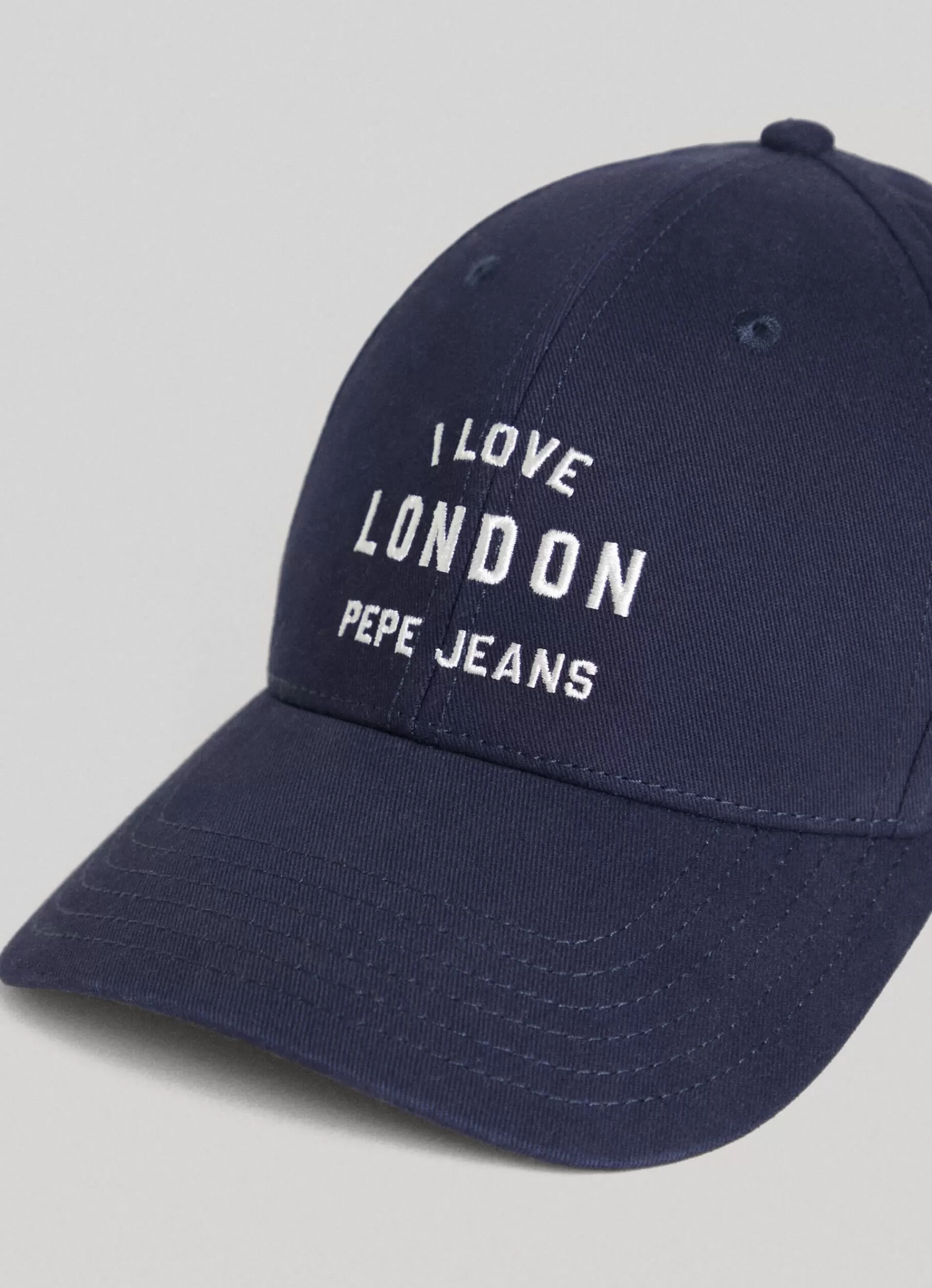 Hats & Caps*Women | Men Pepe Jeans I LOVE LONDON BASEBALL CAP Dulwich Blue