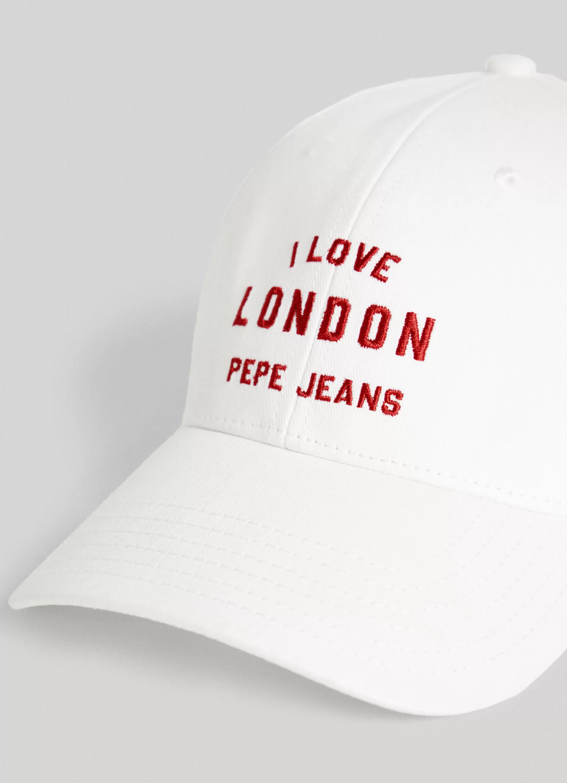 Hats & Caps*Women | Men Pepe Jeans I LOVE LONDON BASEBALL CAP White