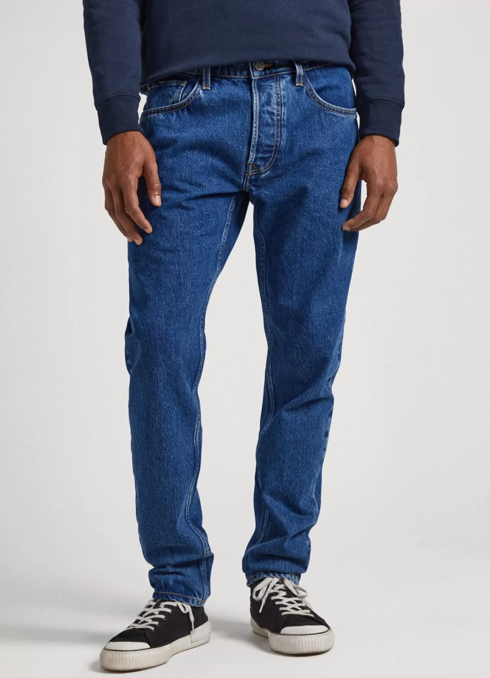 Jeans*Men Pepe Jeans I LOVE LONDON TAPERED FIT JEANS Denim