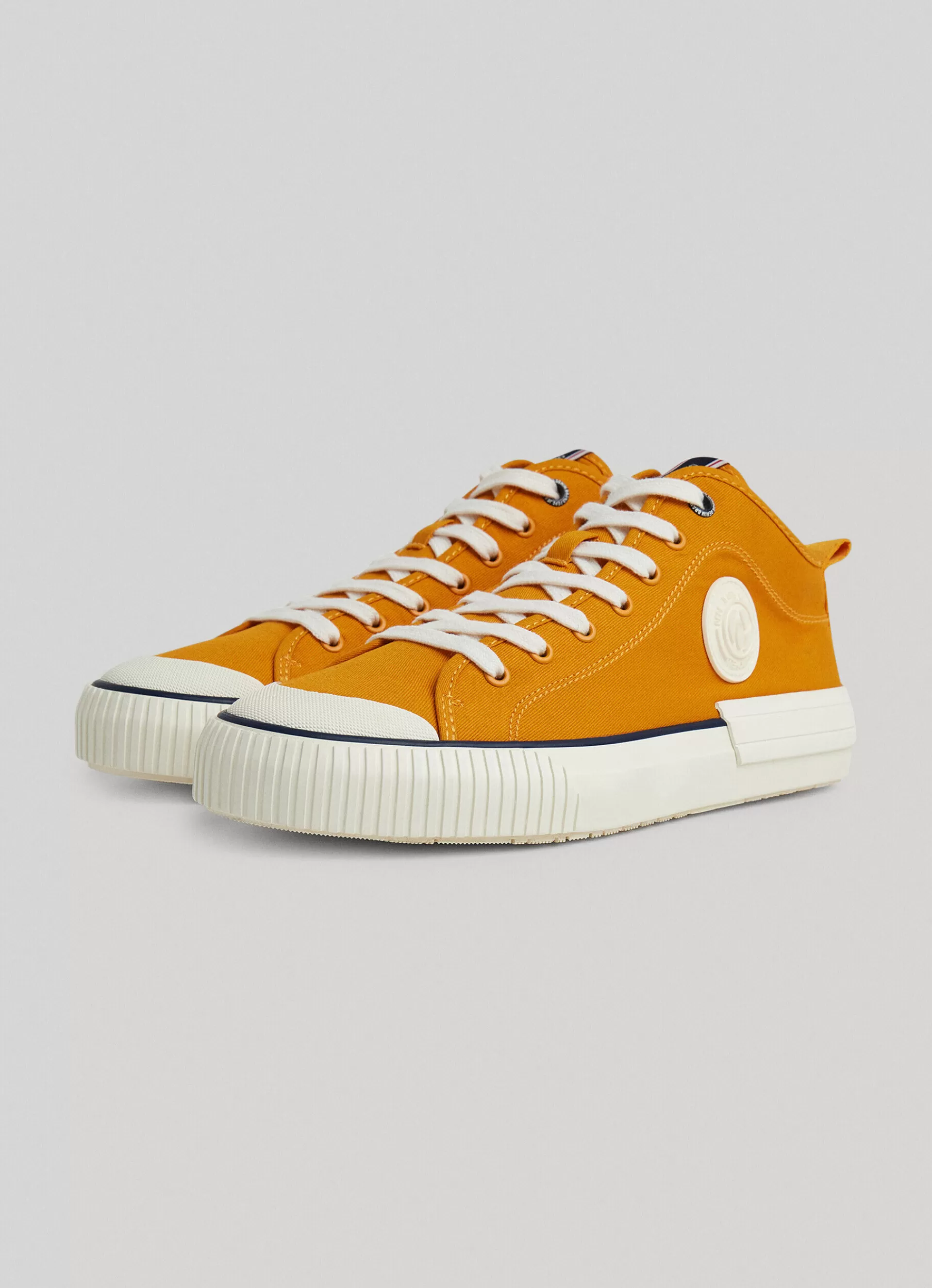 Sneakers*Men Pepe Jeans INDUSTRY BASIC CANVAS TRAINERS Ochre Yellow