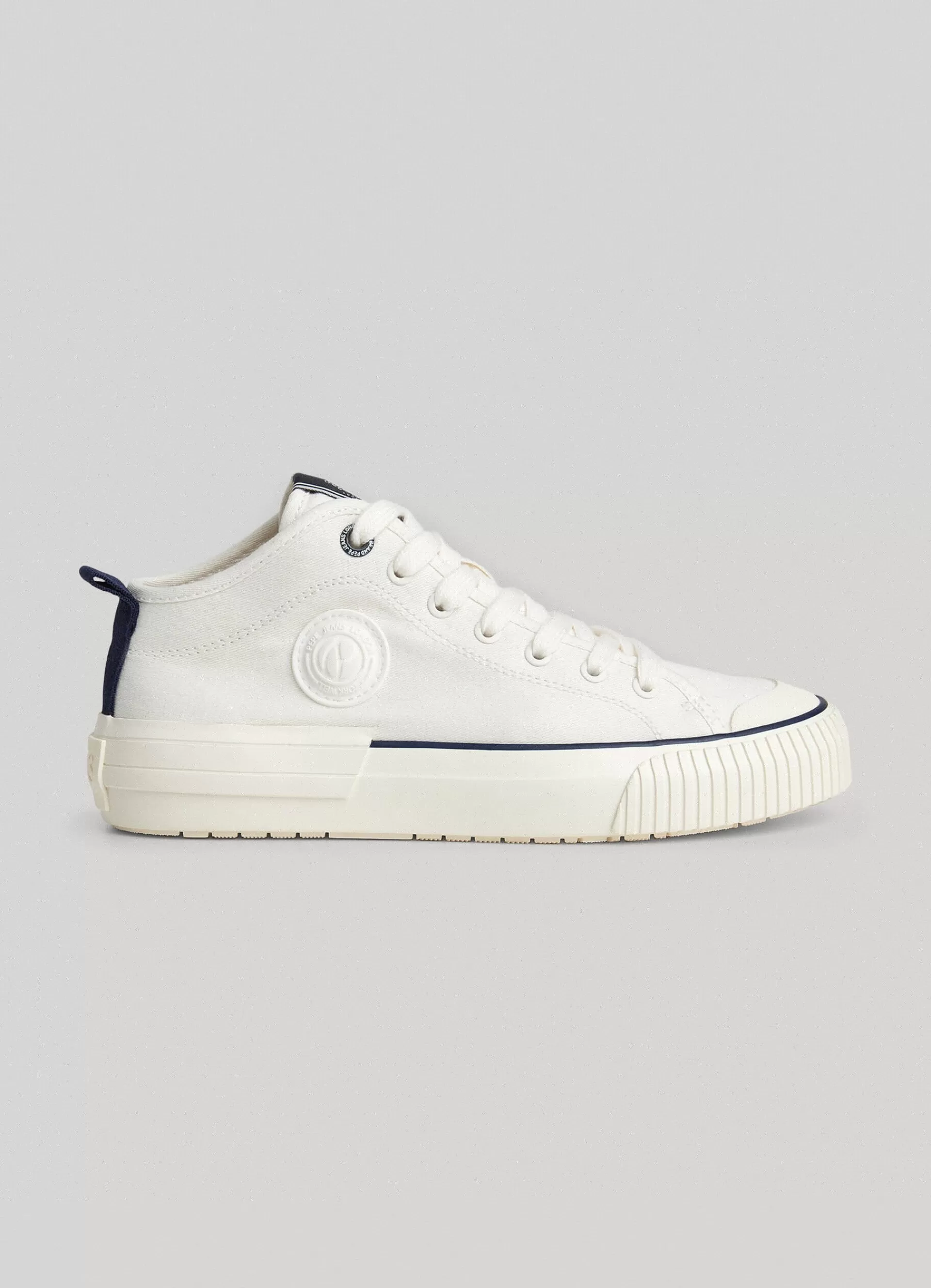 Sneakers*Women Pepe Jeans INDUSTRY BASIC TRAINERS White