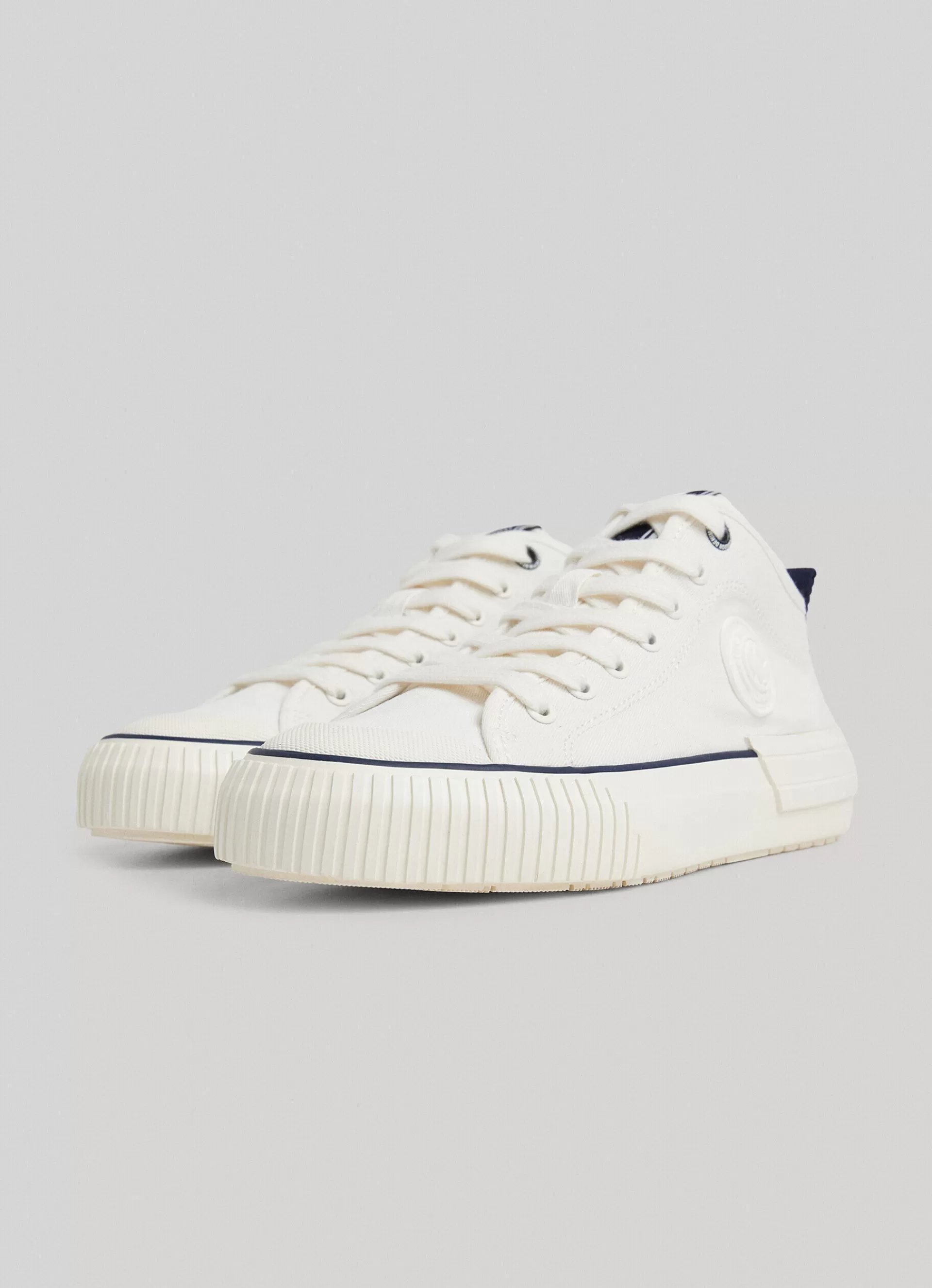 Sneakers*Women Pepe Jeans INDUSTRY BASIC TRAINERS White