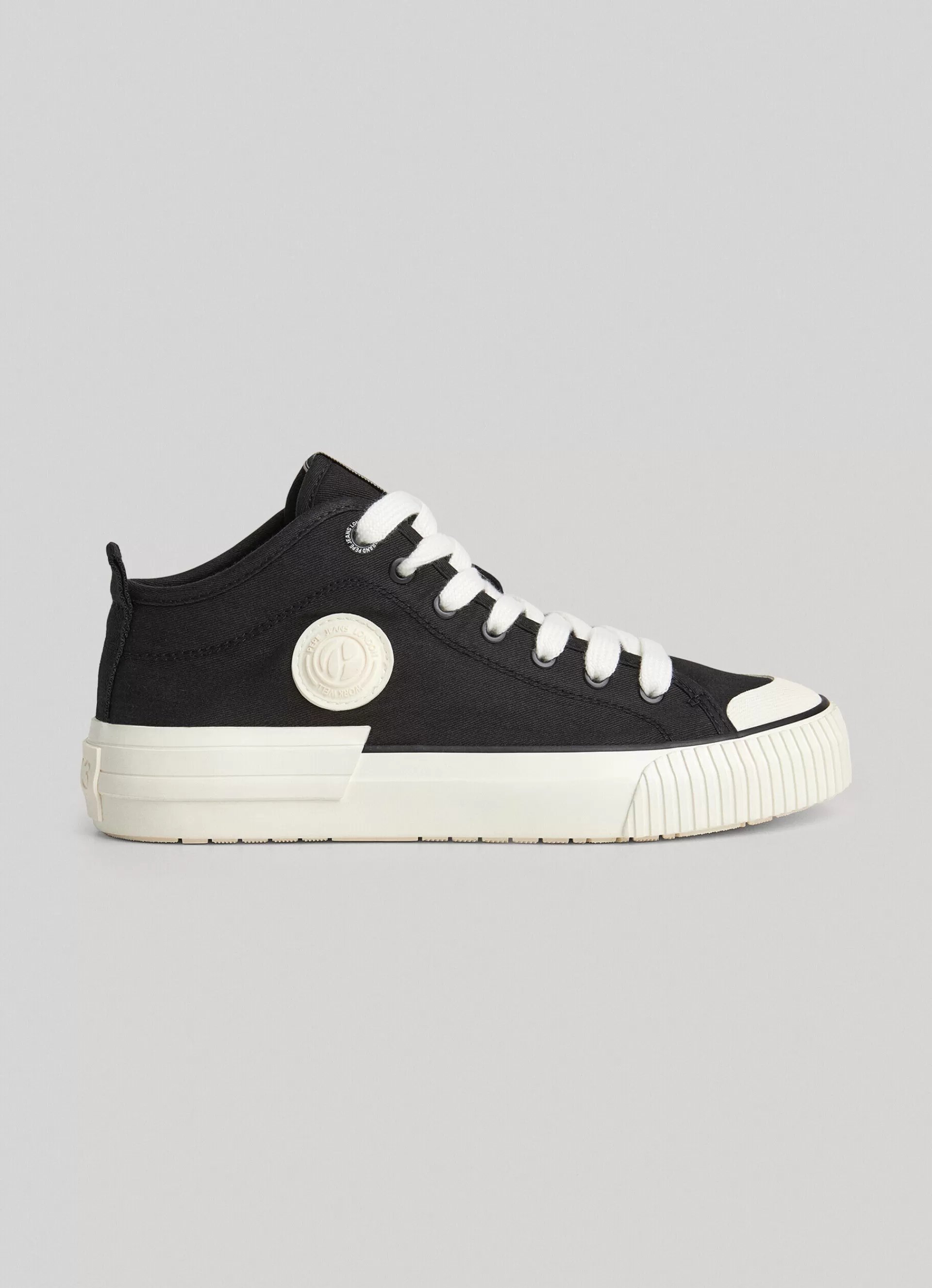 Sneakers*Women Pepe Jeans INDUSTRY BASIC TRAINERS Black