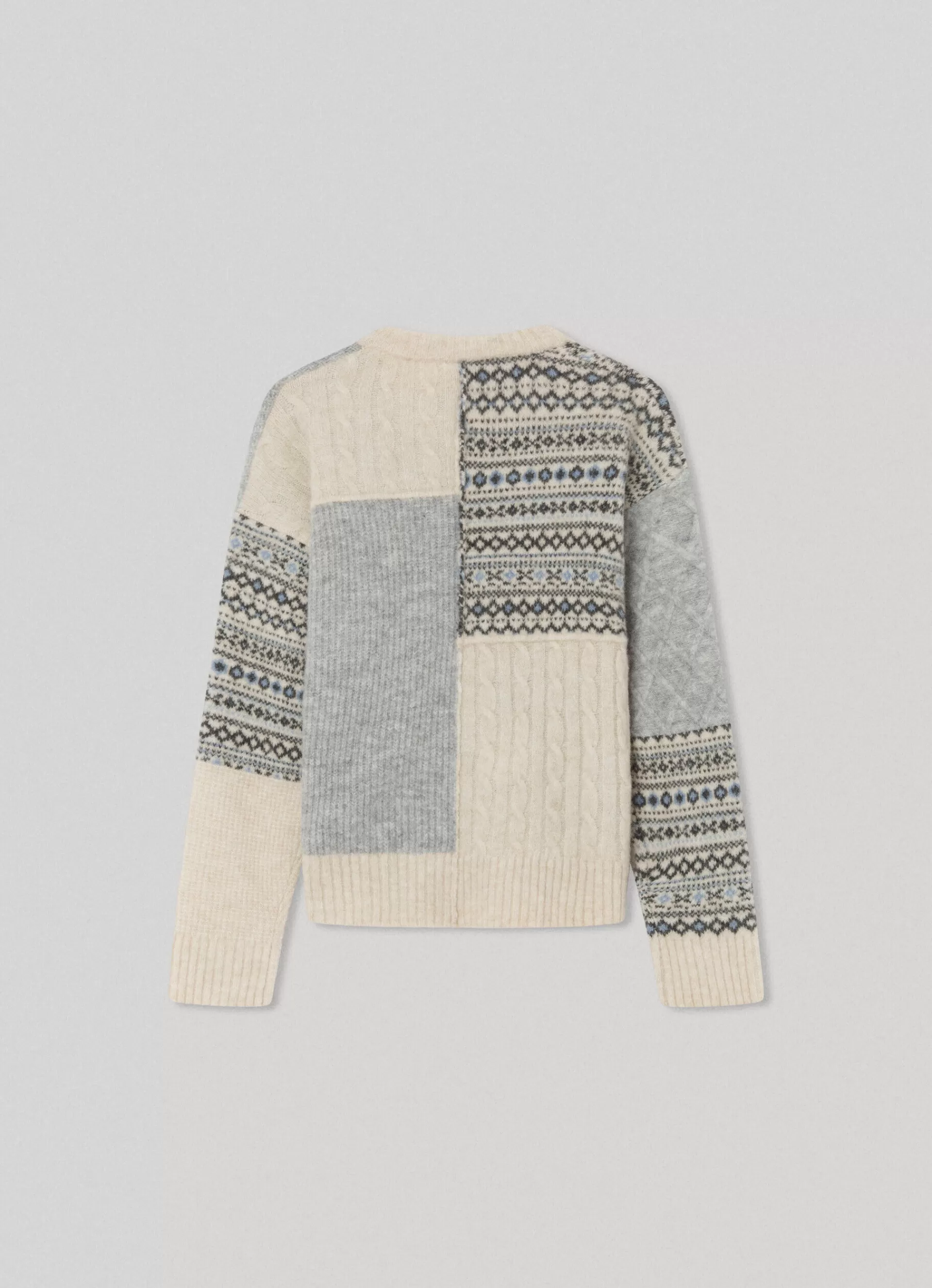 Sweats & Knits*KIDS Pepe Jeans JACQUARD PATCHWORK KNIT Multi