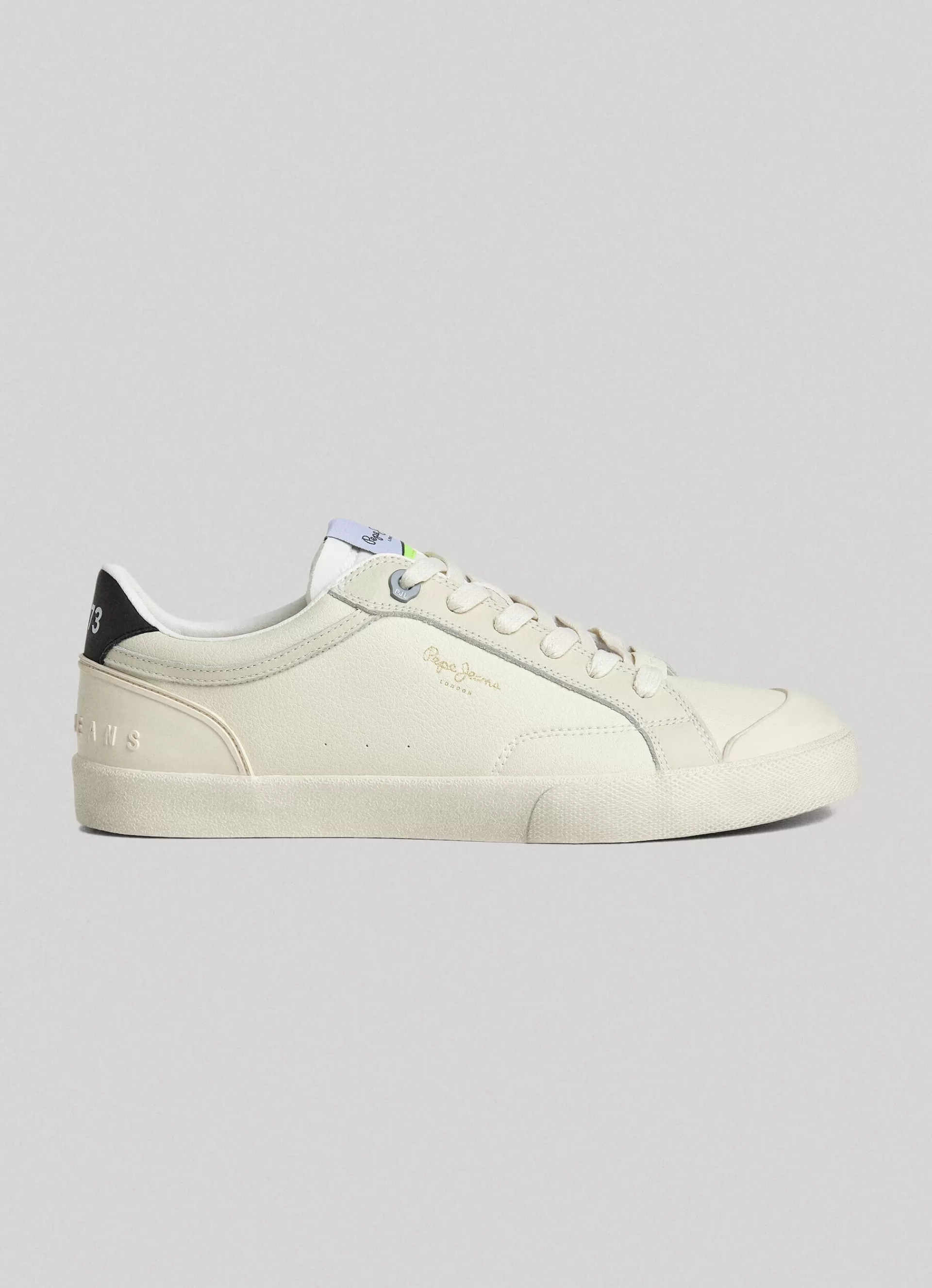 Sneakers*Men Pepe Jeans KENTON VINTAGE TRAINERS Factory White