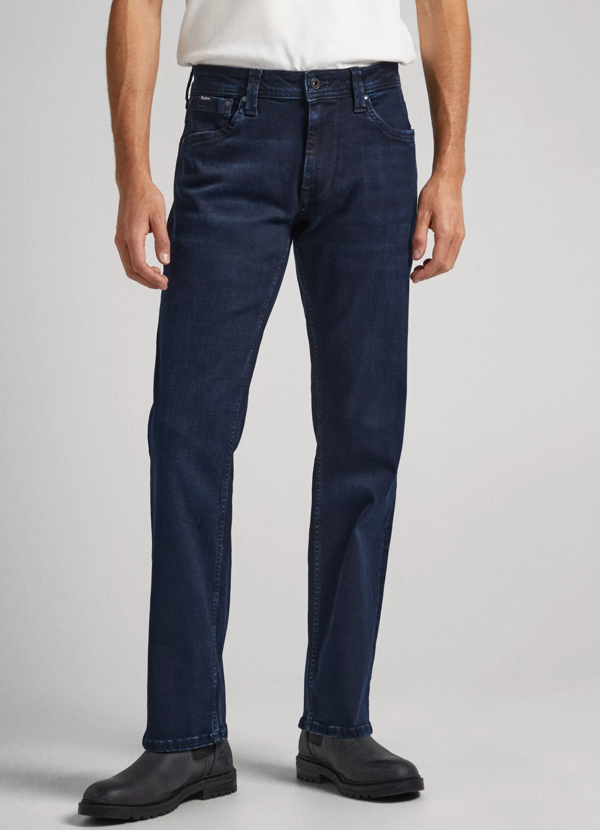 Jeans*Men Pepe Jeans KINGSTON RELAXED FIT MID-RISE JEANS Denim