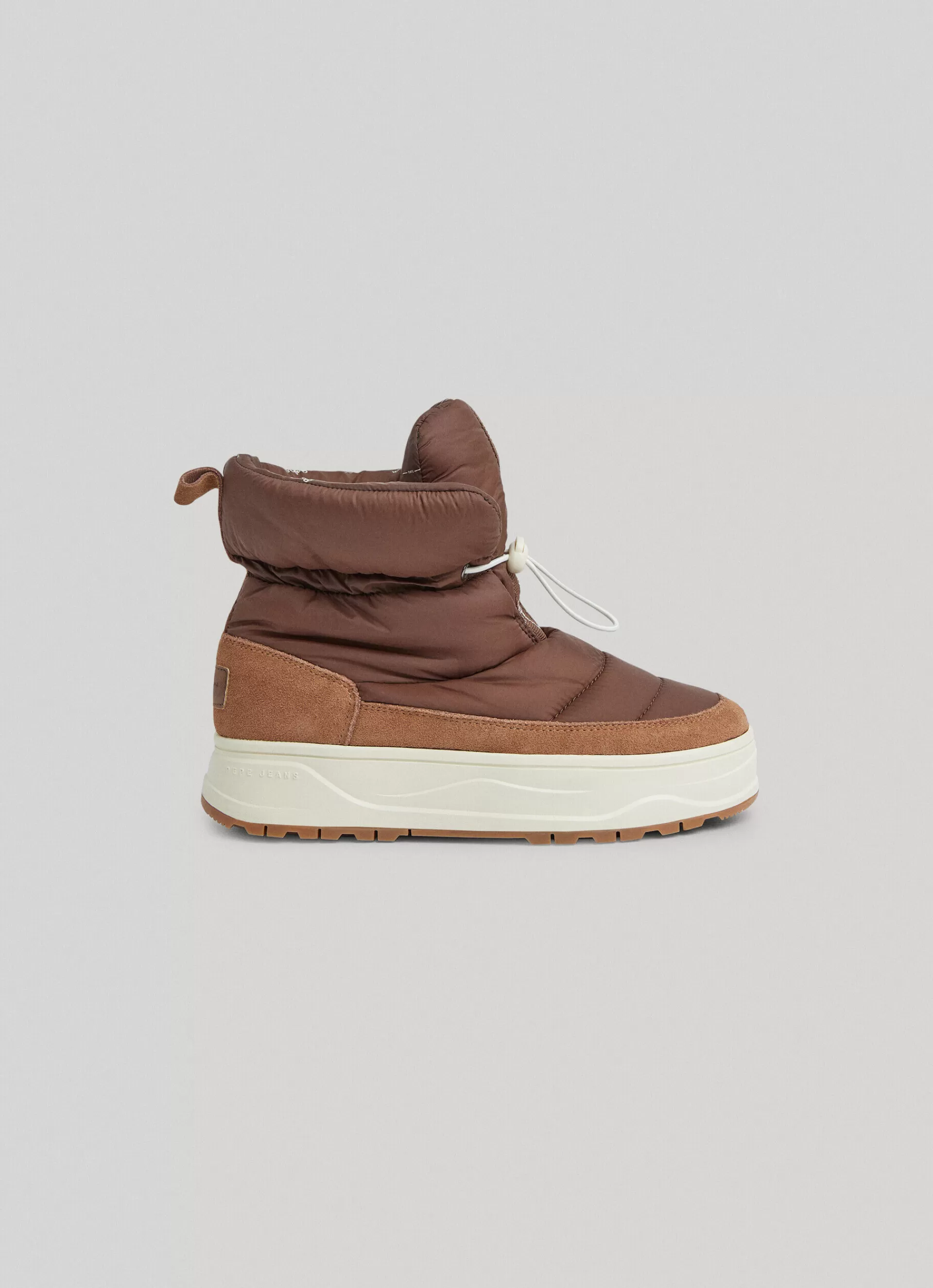 Sneakers*Women Pepe Jeans KORE SNOW BOOTS Cognac Brown