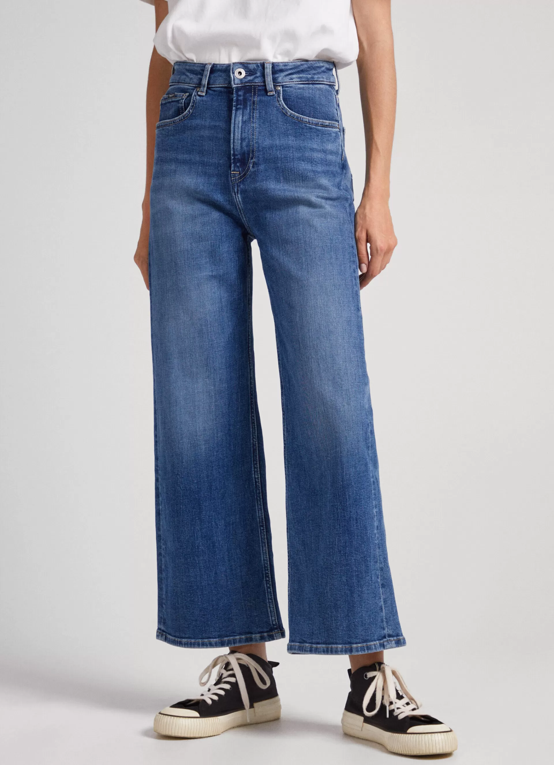 Trends | Jeans*Women Pepe Jeans LEXA SKY WIDE LEG HIGH-RISE JEANS Denim