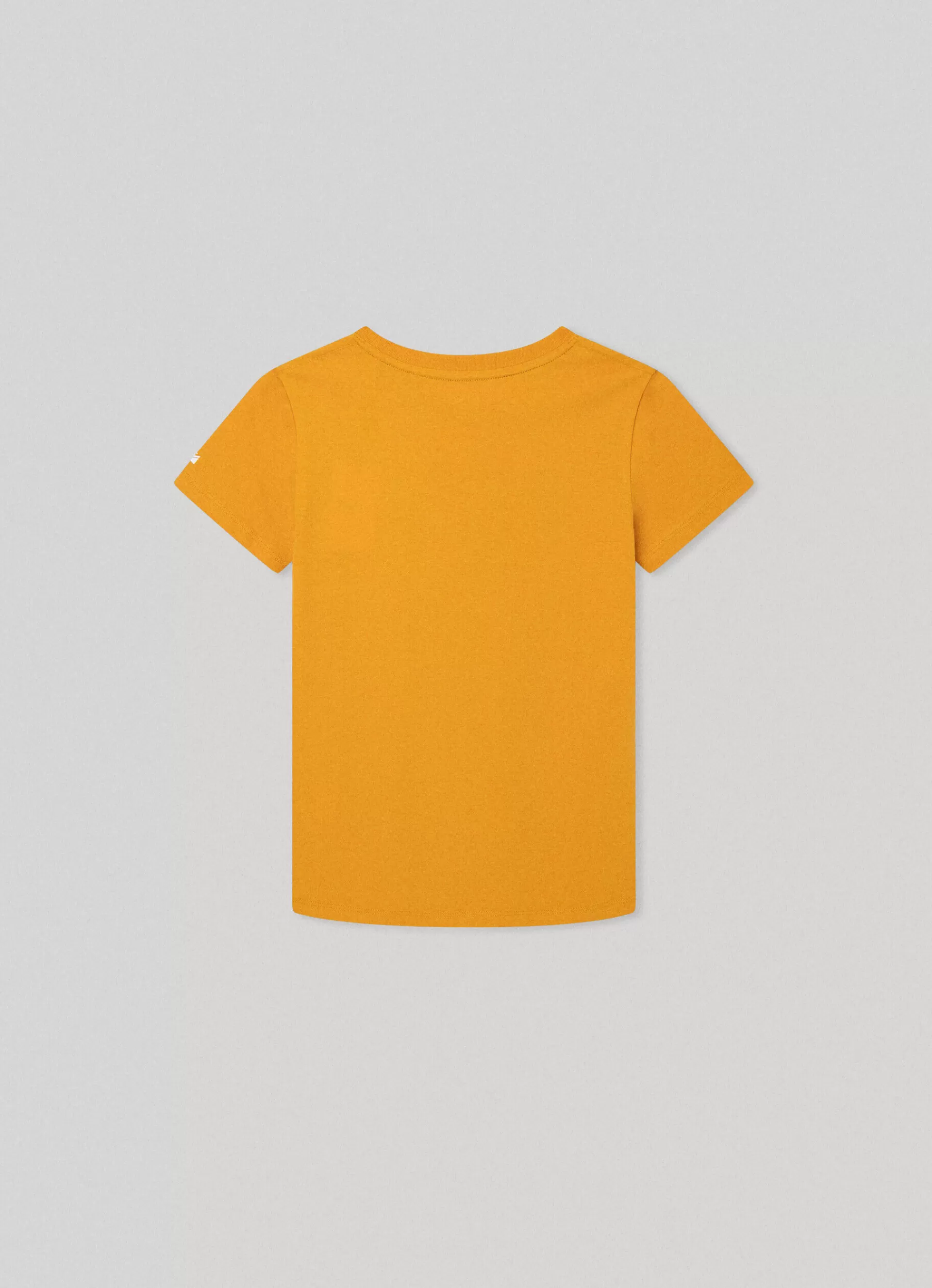 T-shirts*KIDS Pepe Jeans LOGO PRINT T-SHIRT Ochre Yellow