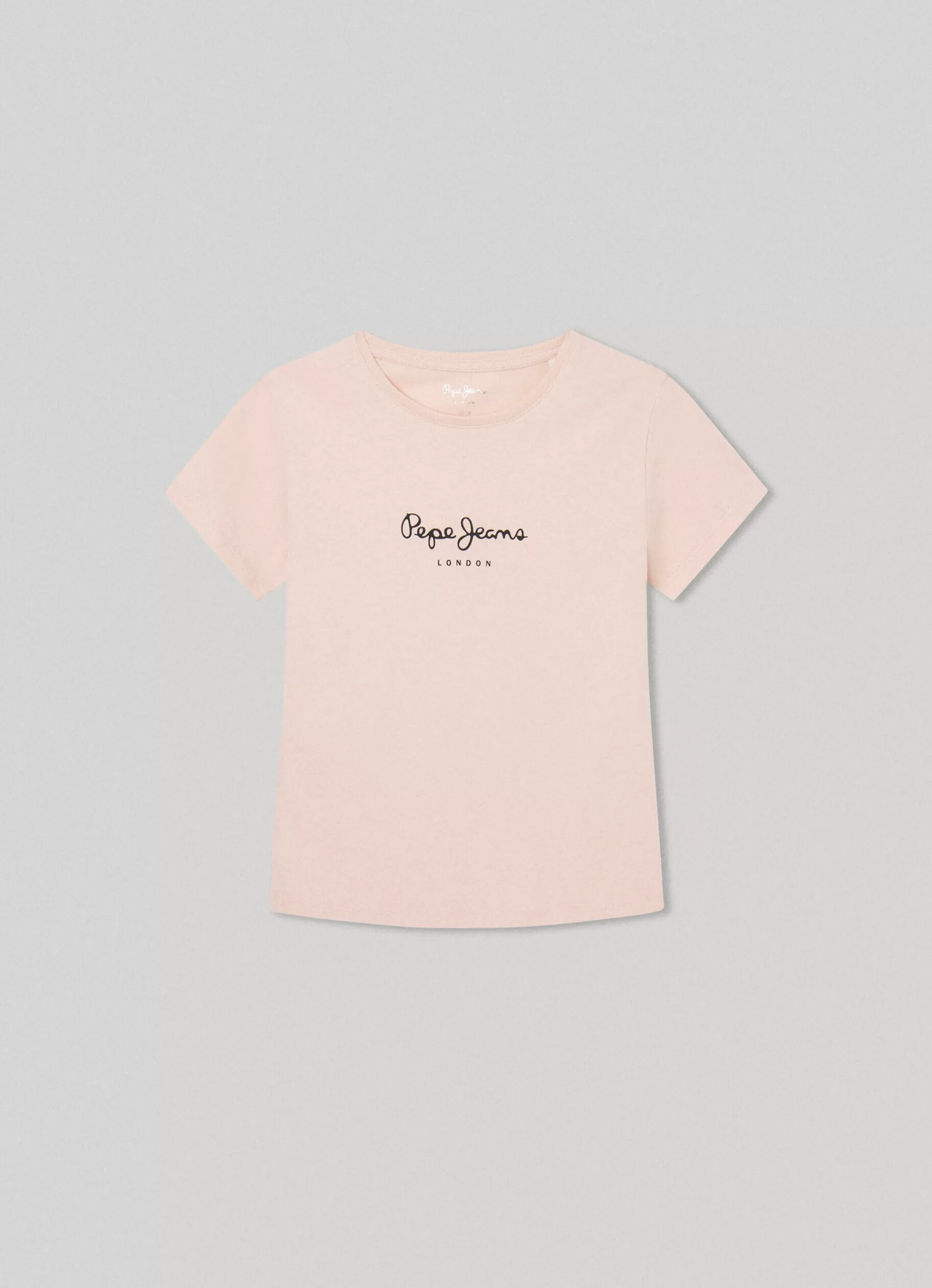 Shirts & T-shirts*KIDS Pepe Jeans LOGO PRINT T-SHIRT Ash Rose Pink