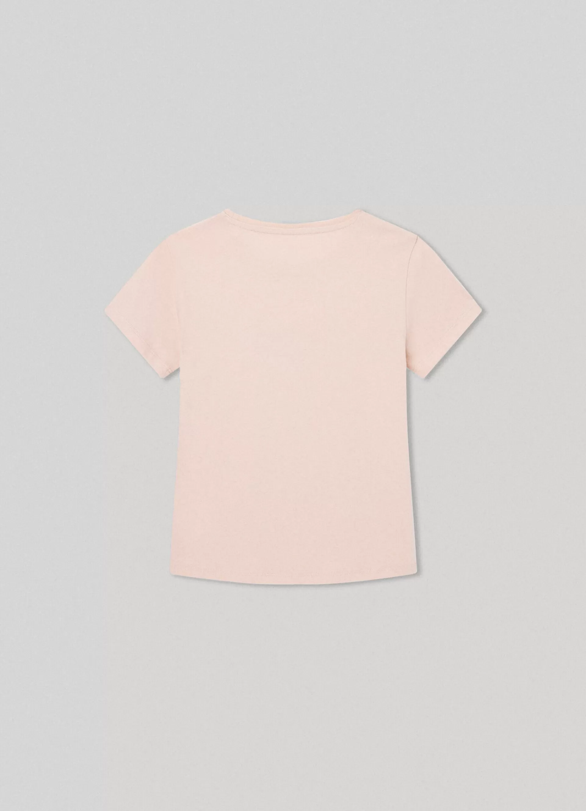 Shirts & T-shirts*KIDS Pepe Jeans LOGO PRINT T-SHIRT Ash Rose Pink