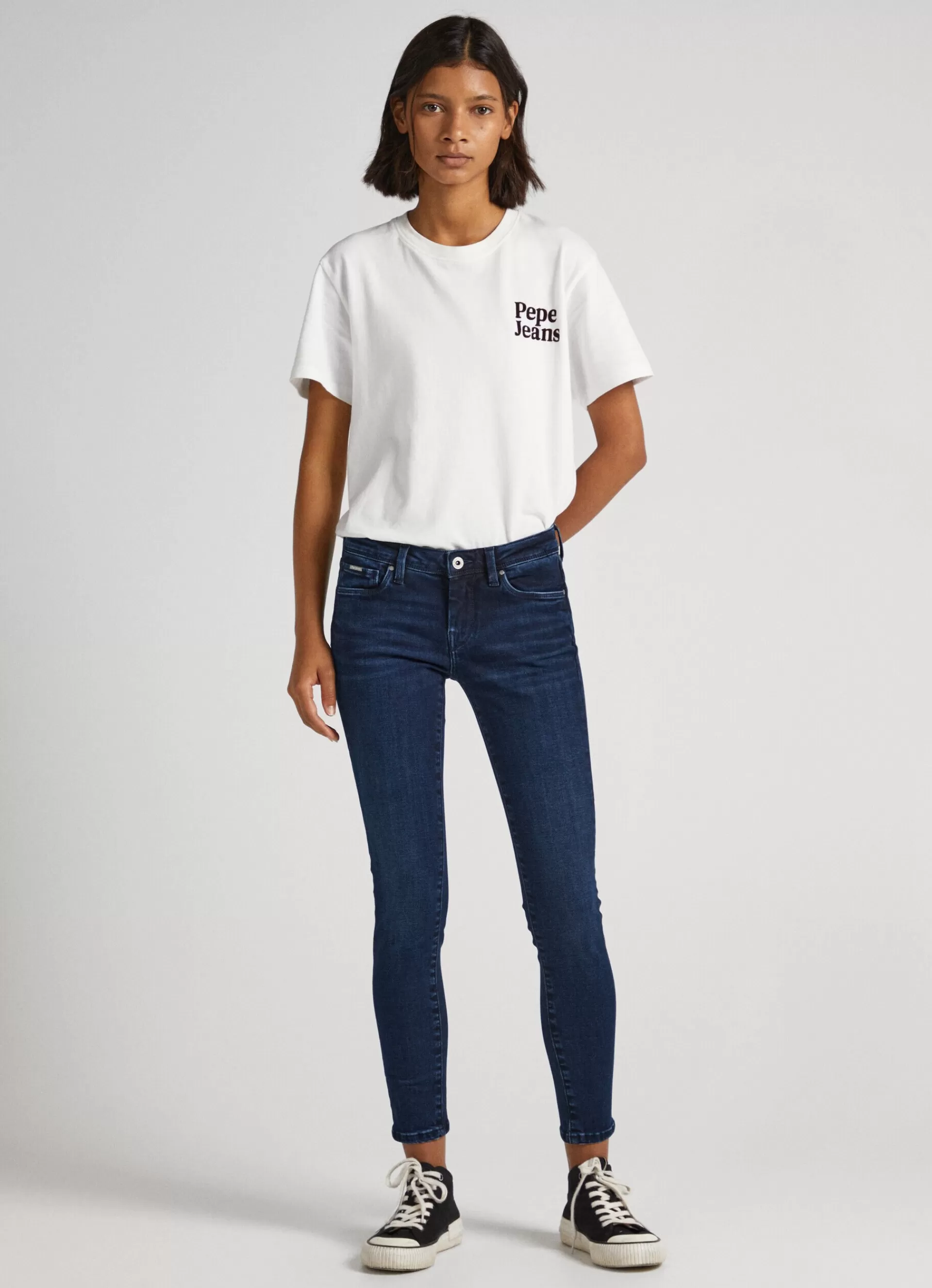 Skinny | Jeans*Women Pepe Jeans LOLA SKINNY FIT MID-RISE JEANS Denim