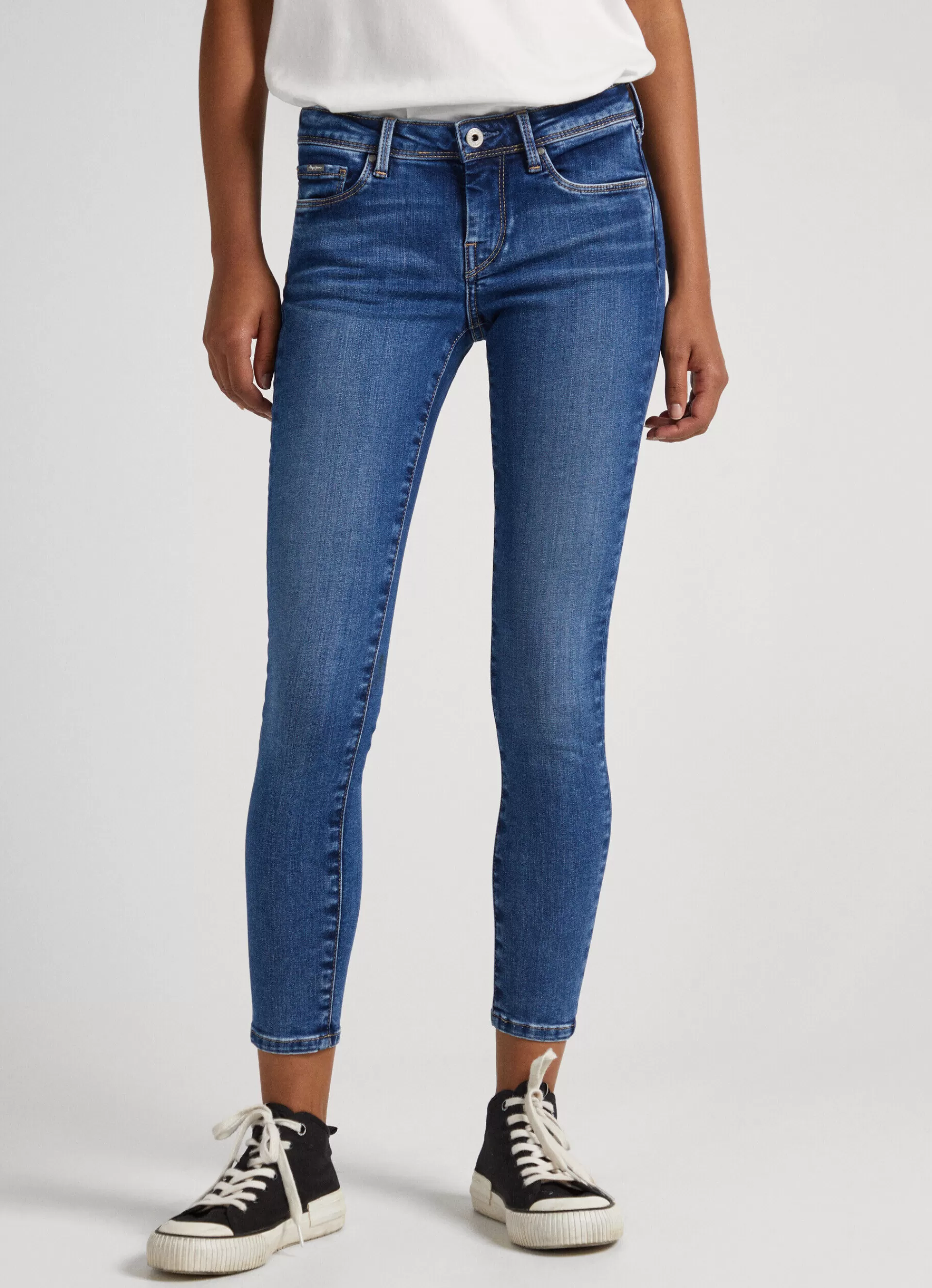 Skinny | Jeans*Women Pepe Jeans LOLA SKINNY FIT MID-RISE JEANS Denim