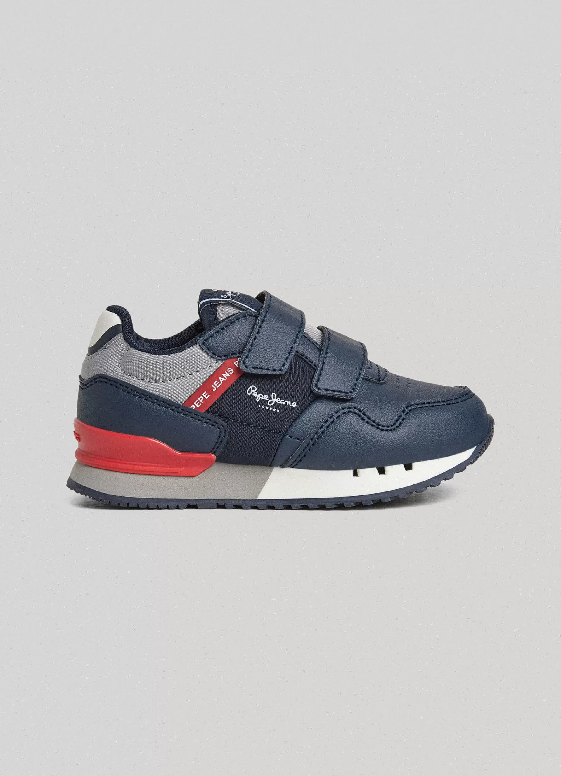 Footwear*KIDS Pepe Jeans LONDON BRIGHT RUNNING SHOES Navy