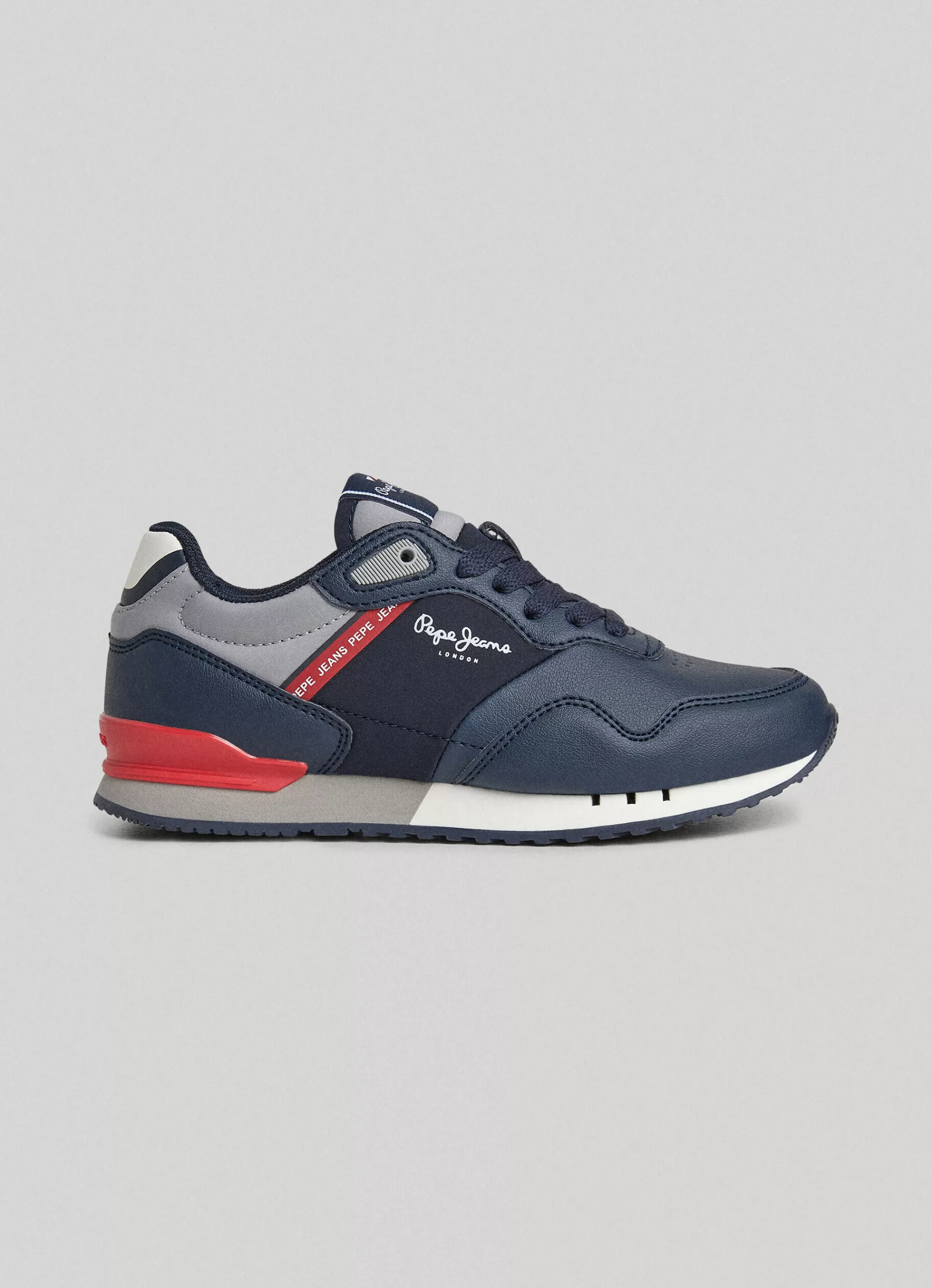 Footwear*KIDS Pepe Jeans LONDON BRIGHT RUNNING SHOES Navy