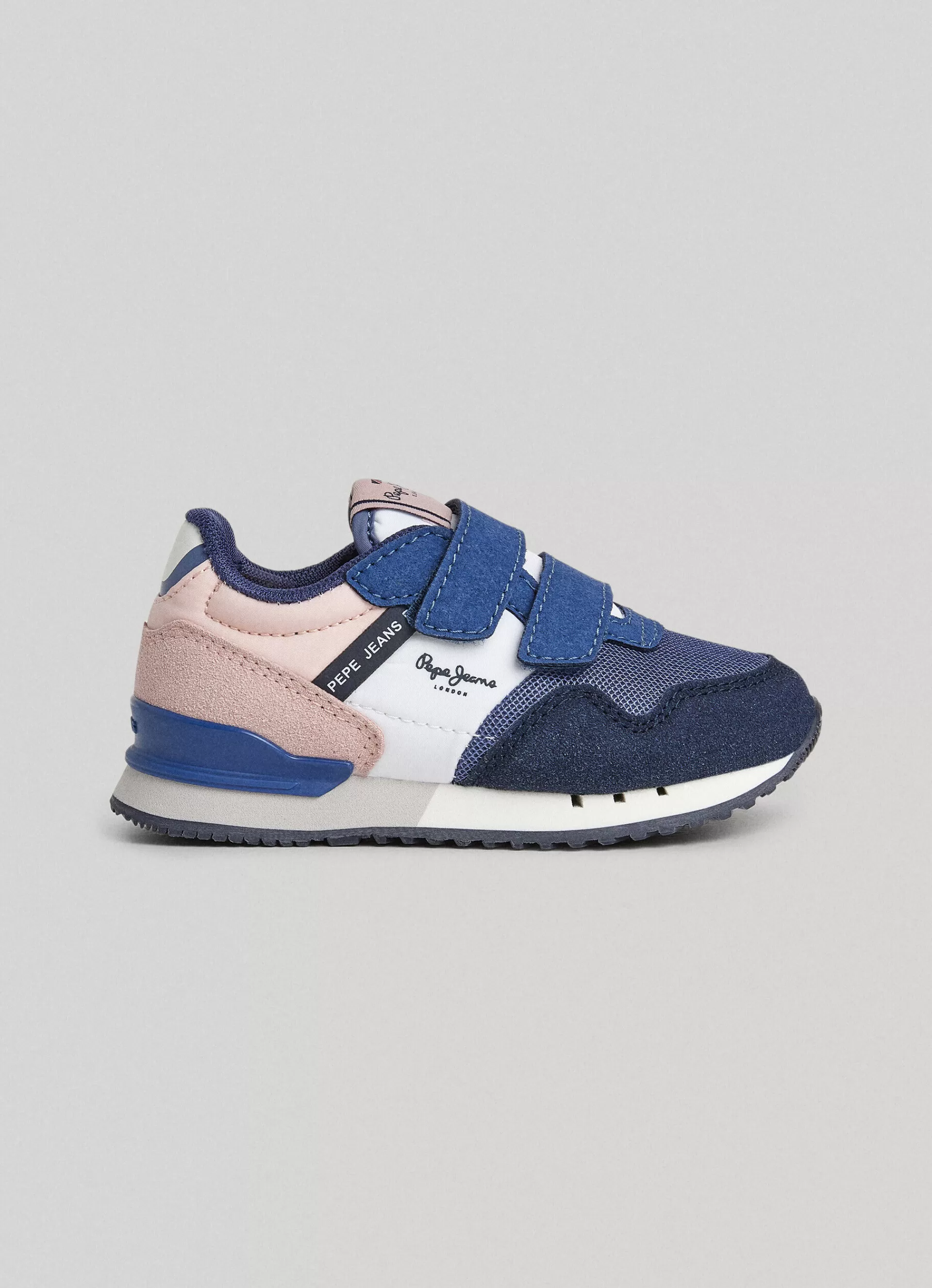 Footwear*KIDS Pepe Jeans LONDON CLASSIC RUNNING SHOES Marine Blue