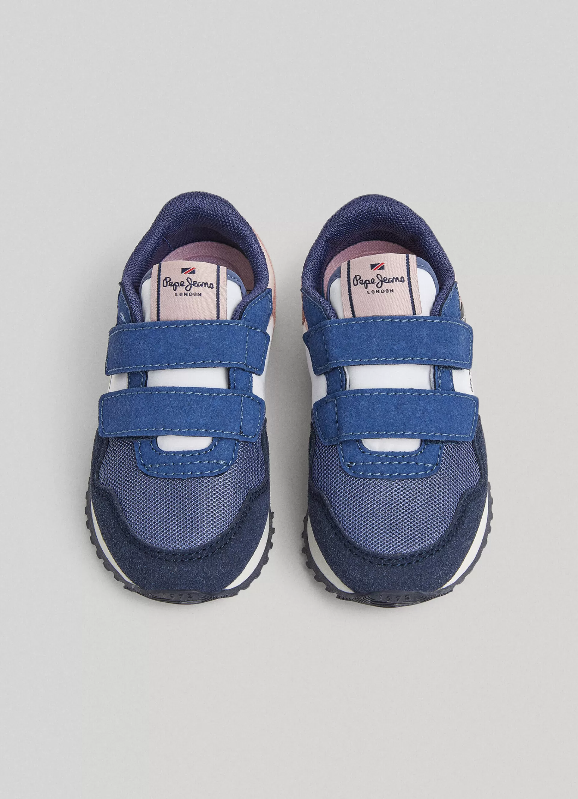 Footwear*KIDS Pepe Jeans LONDON CLASSIC RUNNING SHOES Marine Blue