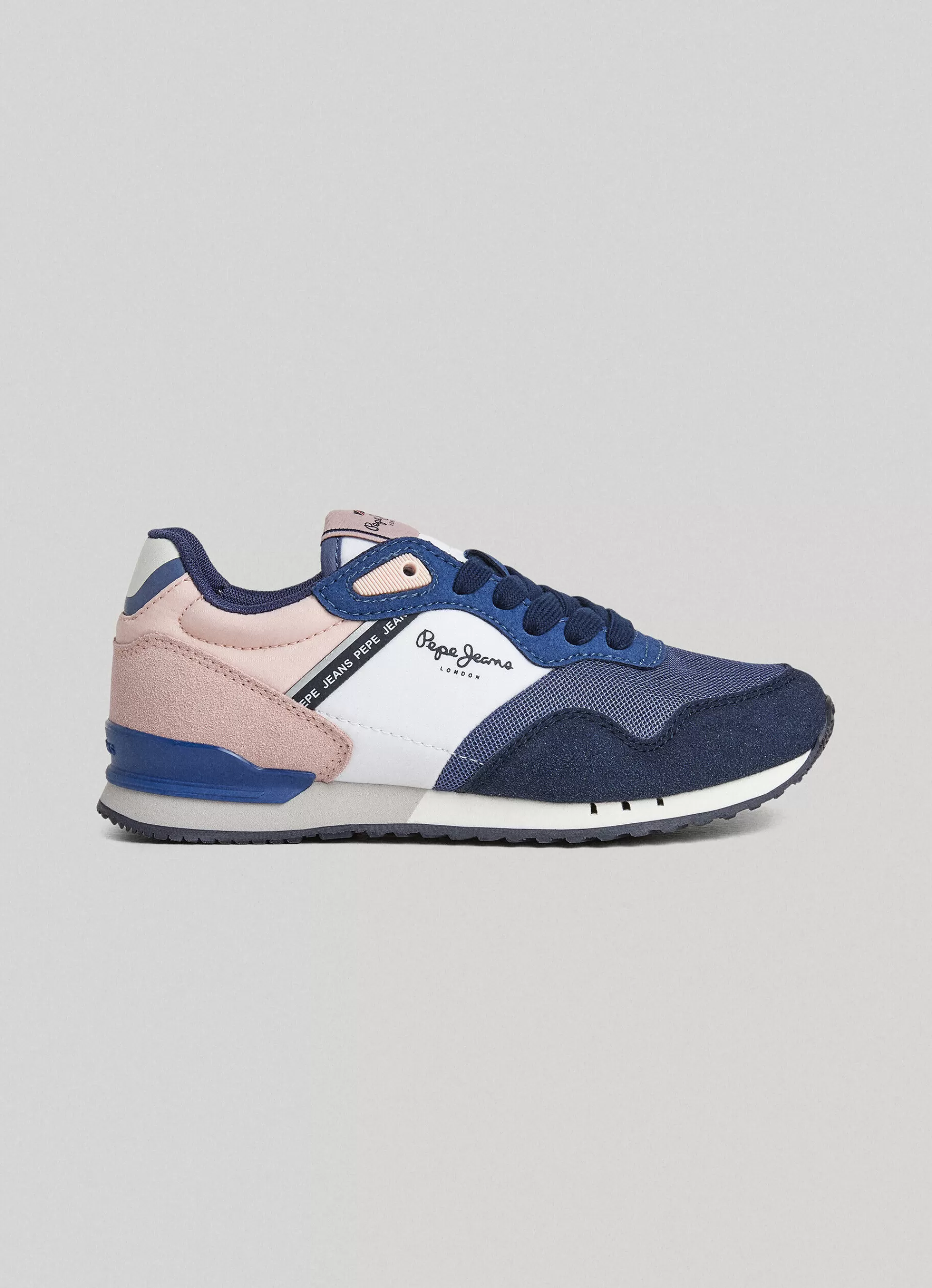 Footwear*KIDS Pepe Jeans LONDON CLASSIC RUNNING SHOES Marine Blue