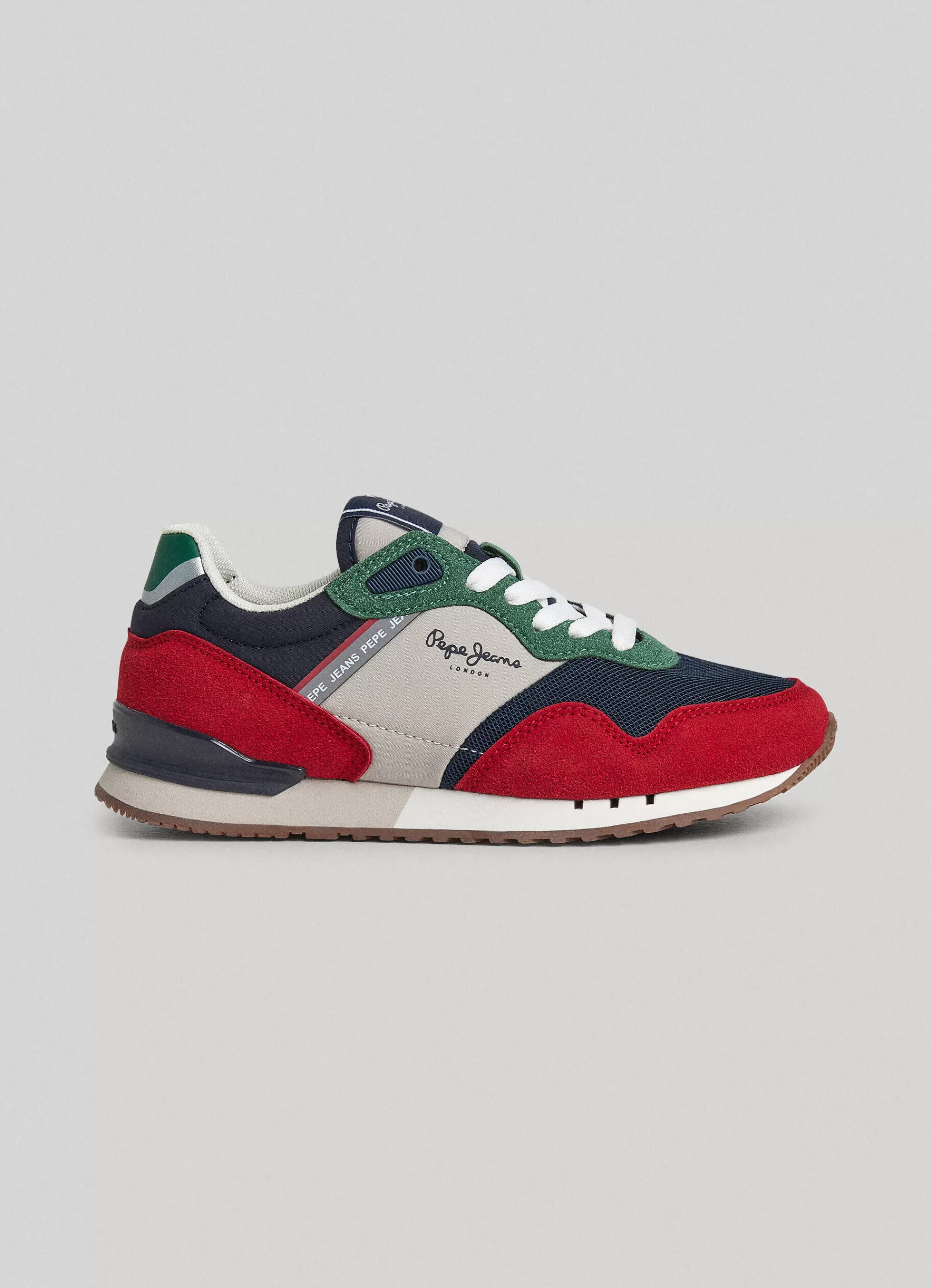 Footwear*KIDS Pepe Jeans LONDON FOREST RUNNING SHOES Red