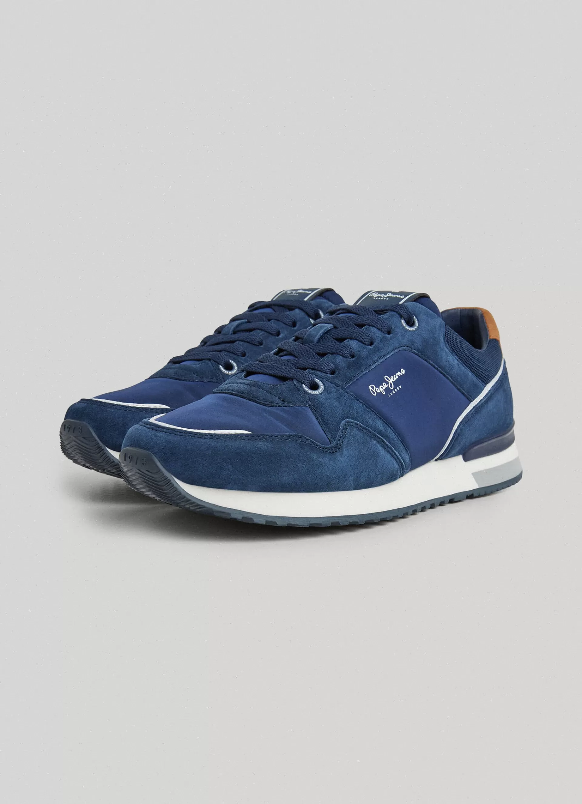 Sneakers*Men Pepe Jeans LONDON ROAD RUNNING SHOES Navy