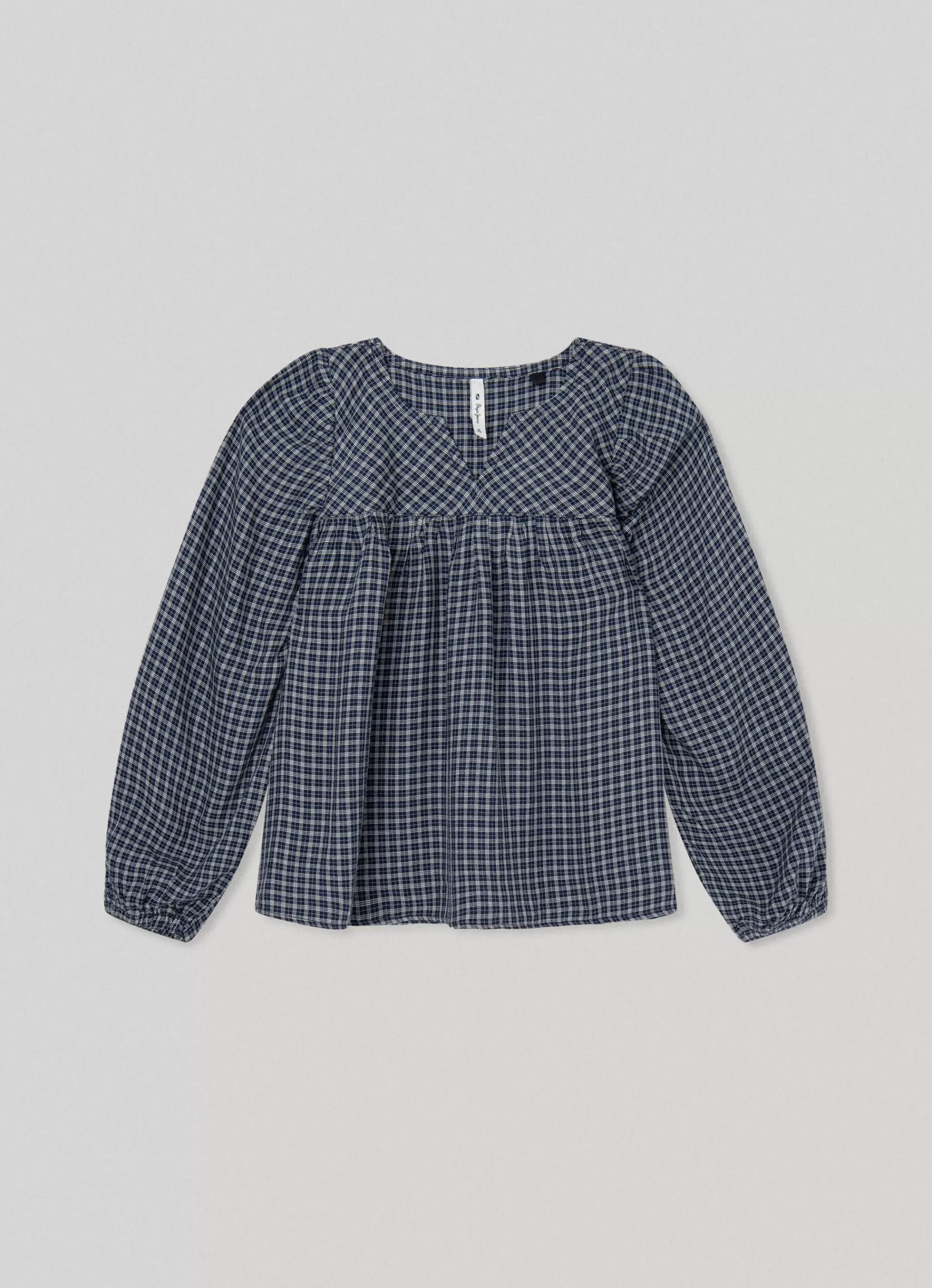 Shirts & T-shirts*KIDS Pepe Jeans LONG SLEEVE CHECKED BLOUSE Multi