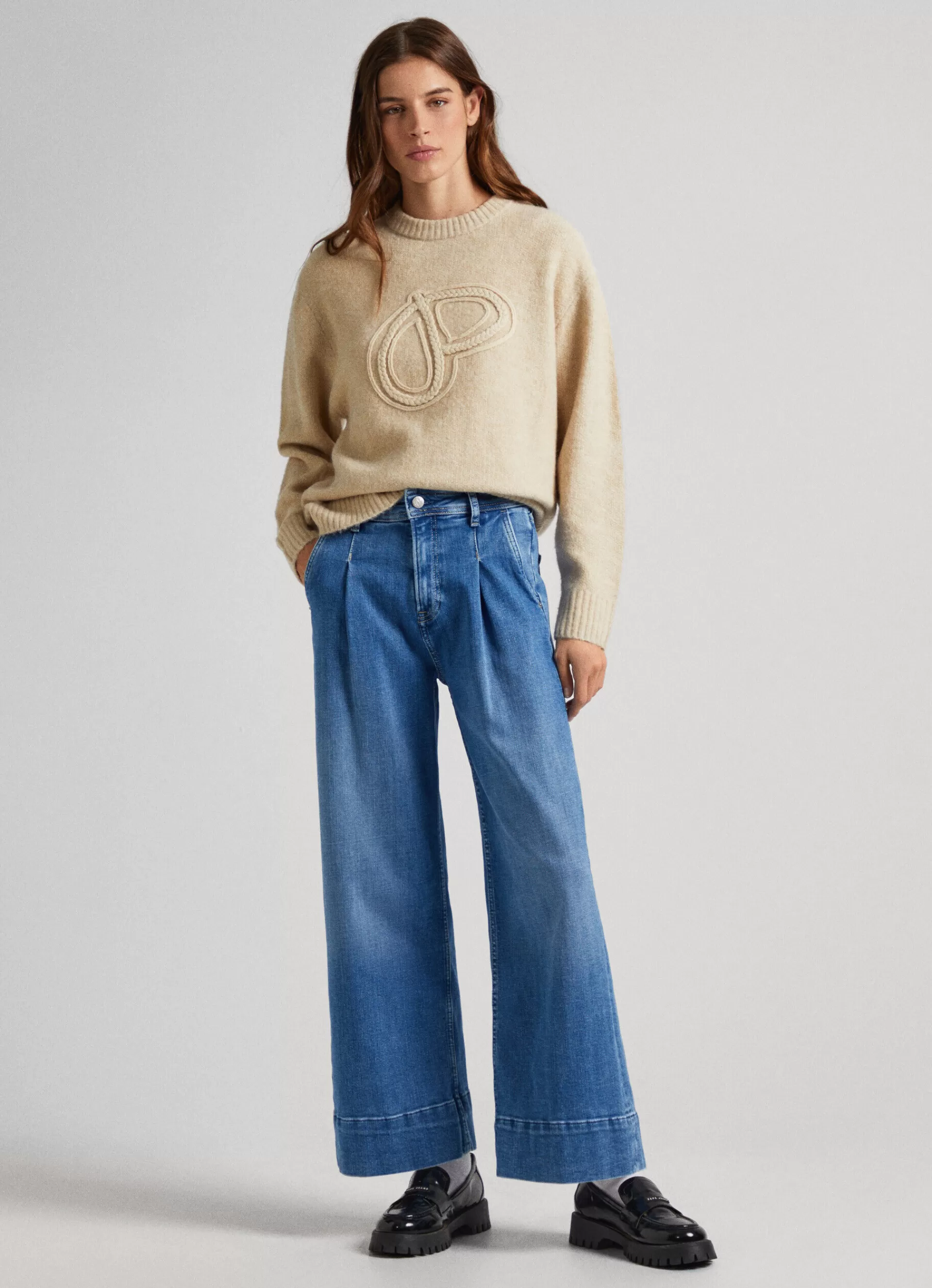 Trends | Jeans*Women Pepe Jeans LUCY WIDE FIT HIGH-RISE JEANS Denim