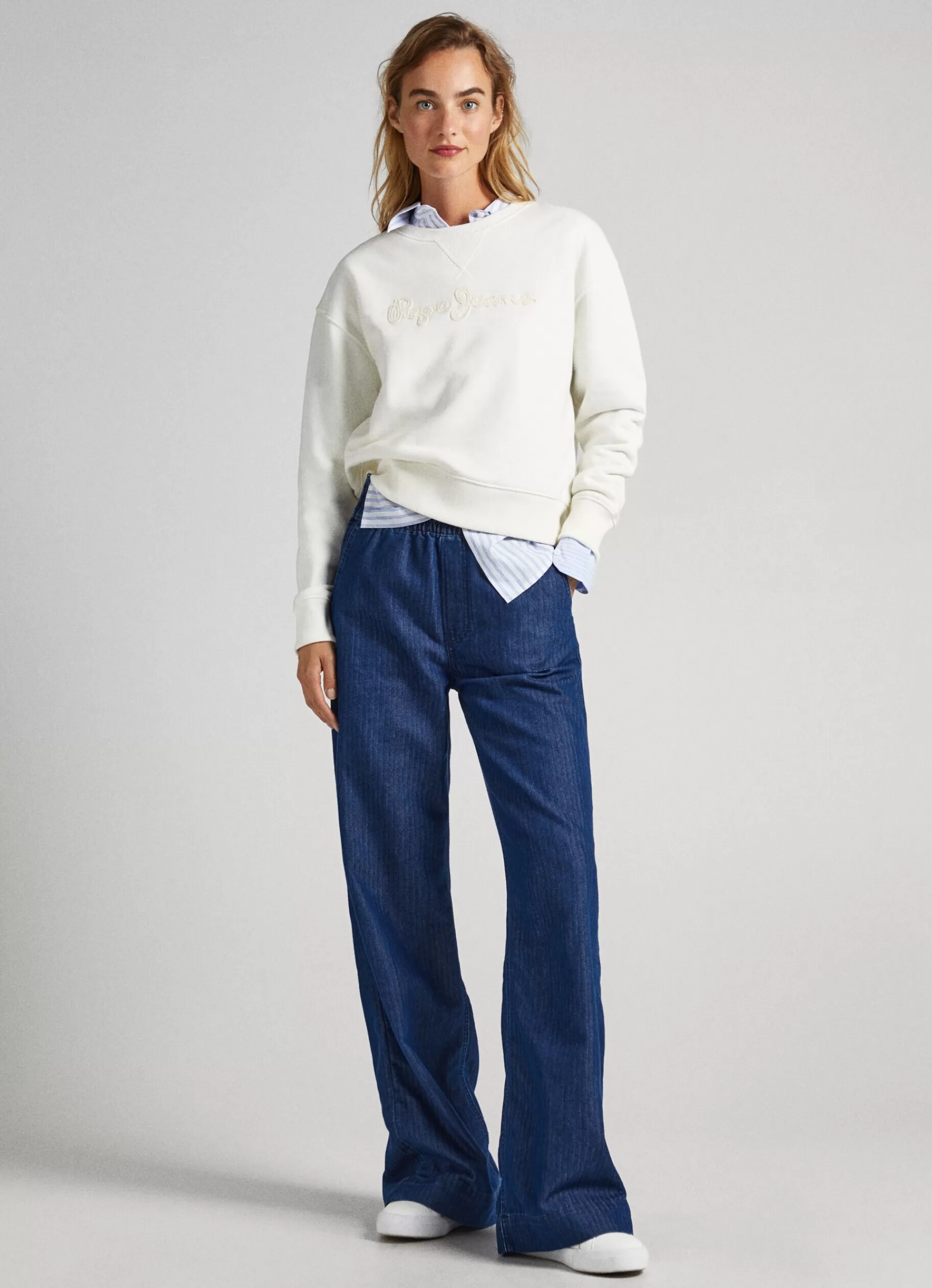 Trends | Jeans*Women Pepe Jeans MARYLOU WIDE FIT HIGH-RISE JEANS Denim