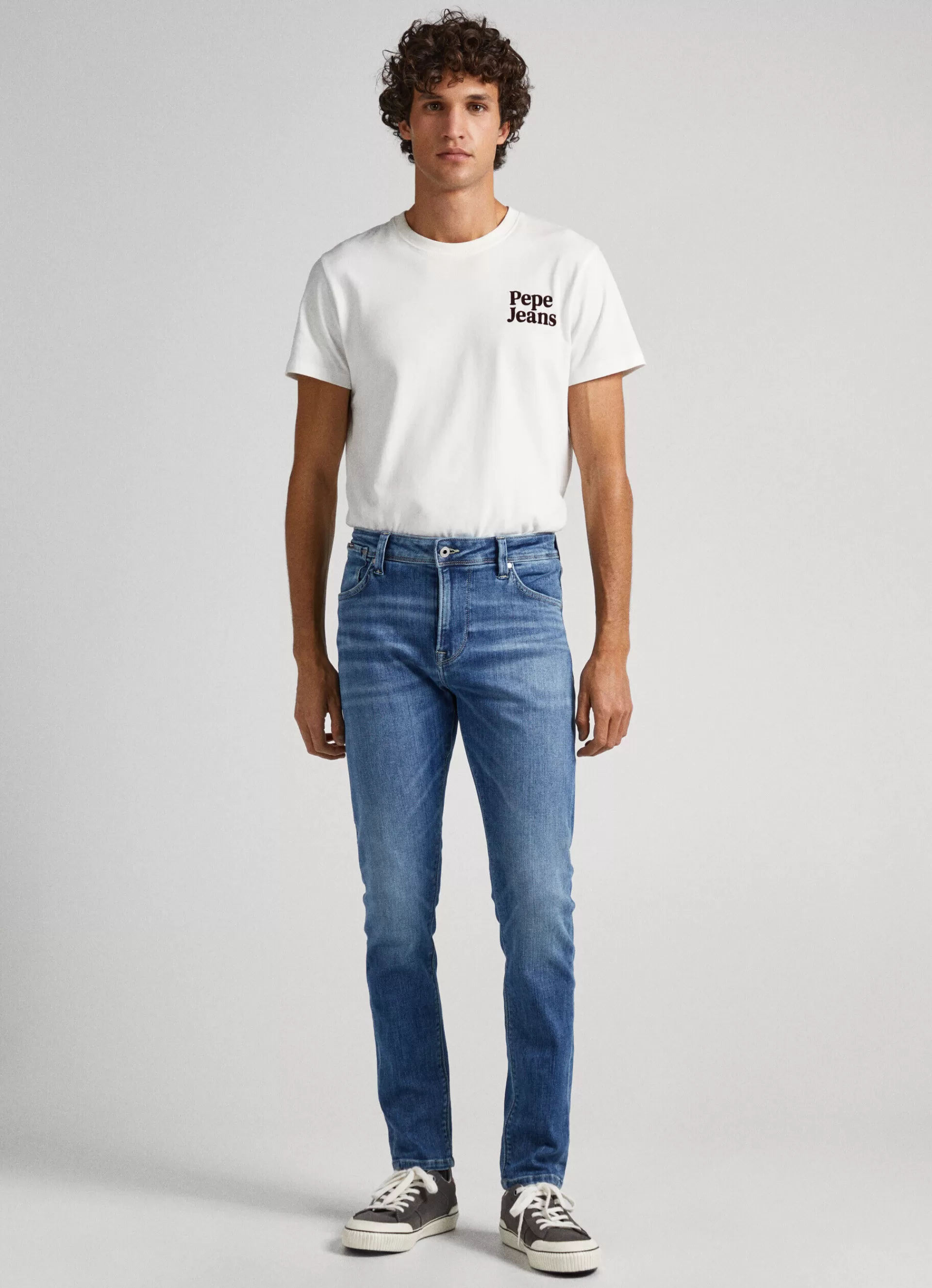 Skinny | Jeans*Men Pepe Jeans MASON SKINNY FIT MID-RISE JEANS Denim