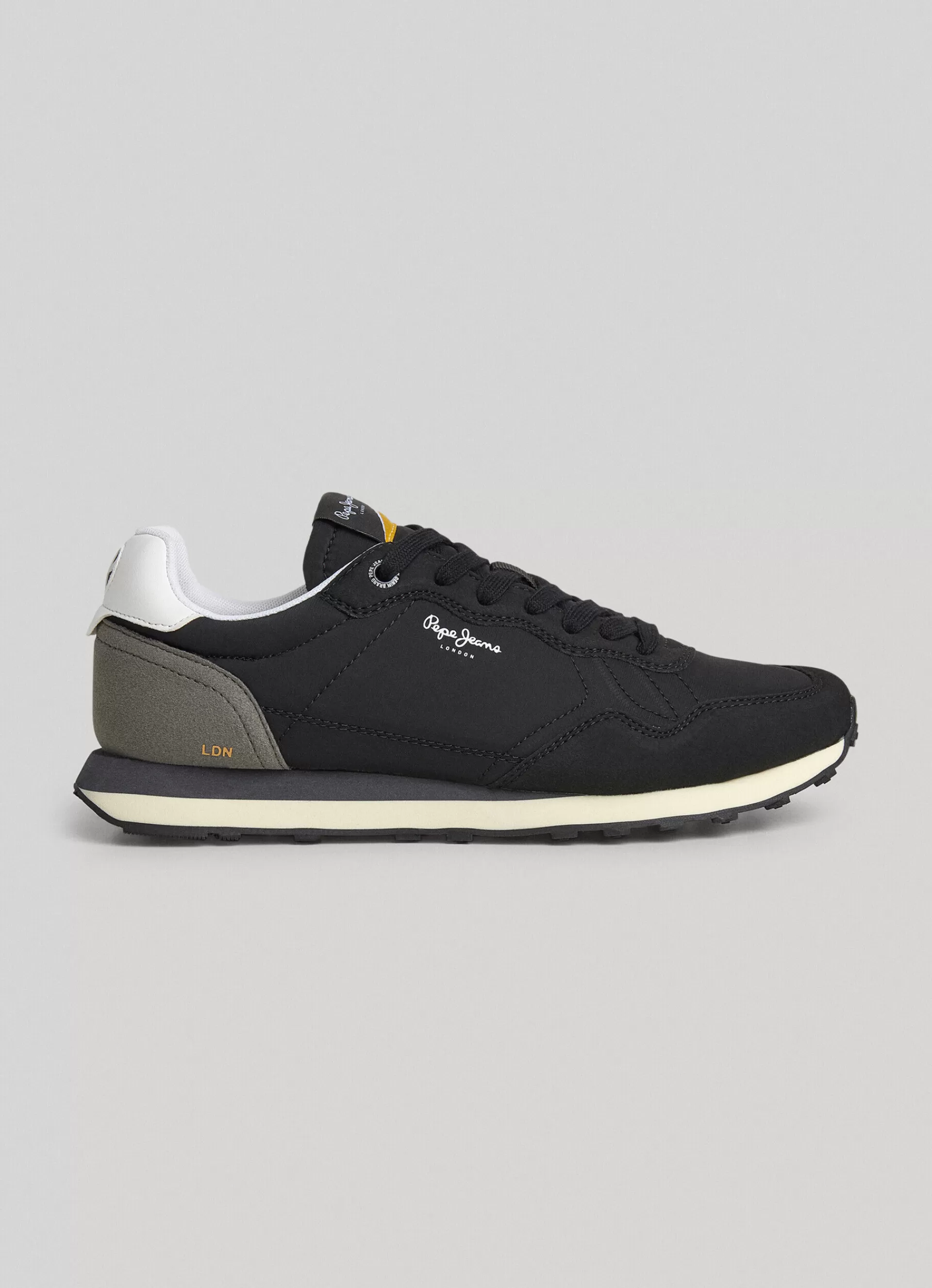 Sneakers*Men Pepe Jeans NATCH ONE RUNNING SHOES Black