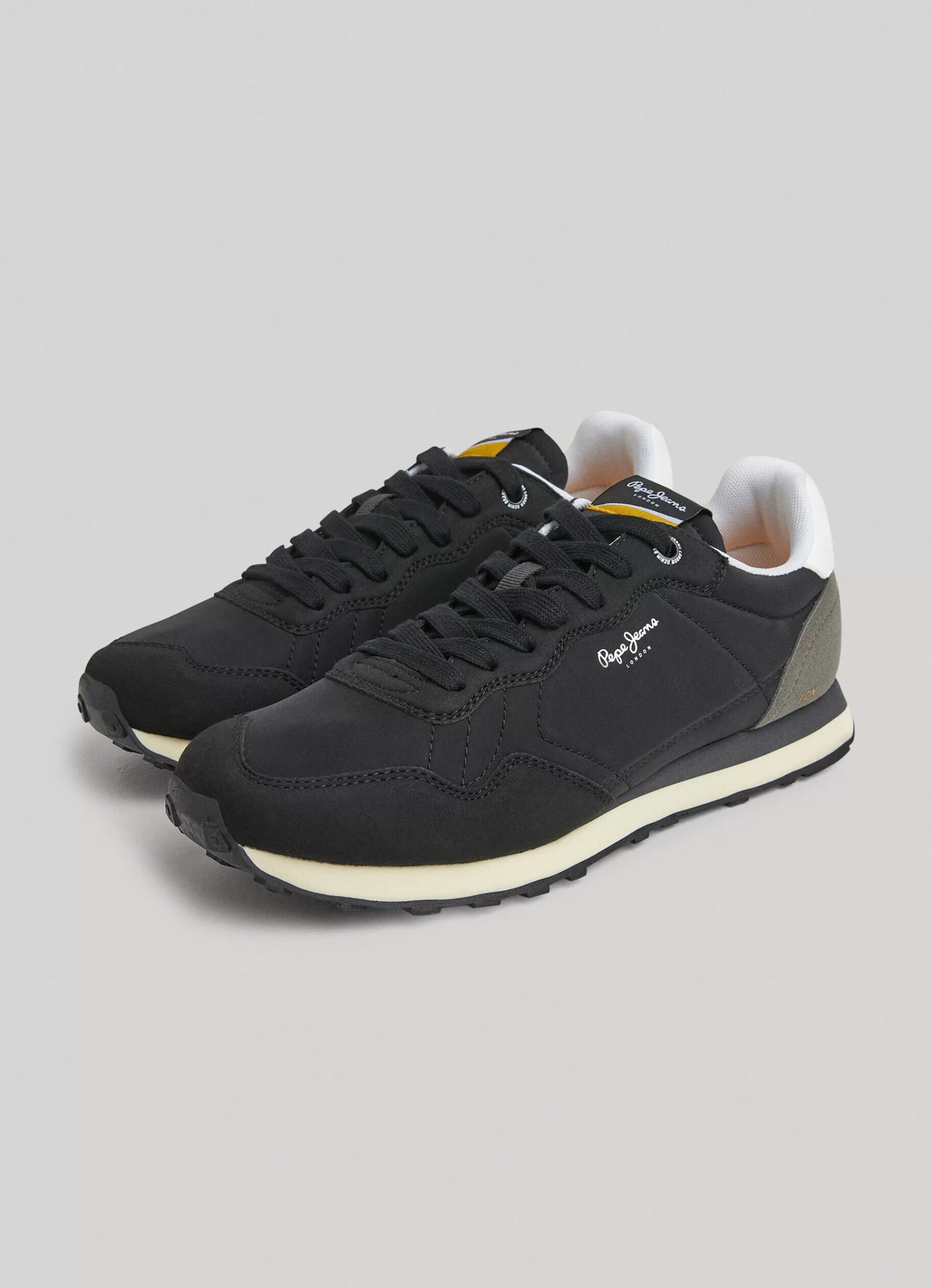 Sneakers*Men Pepe Jeans NATCH ONE RUNNING SHOES Black