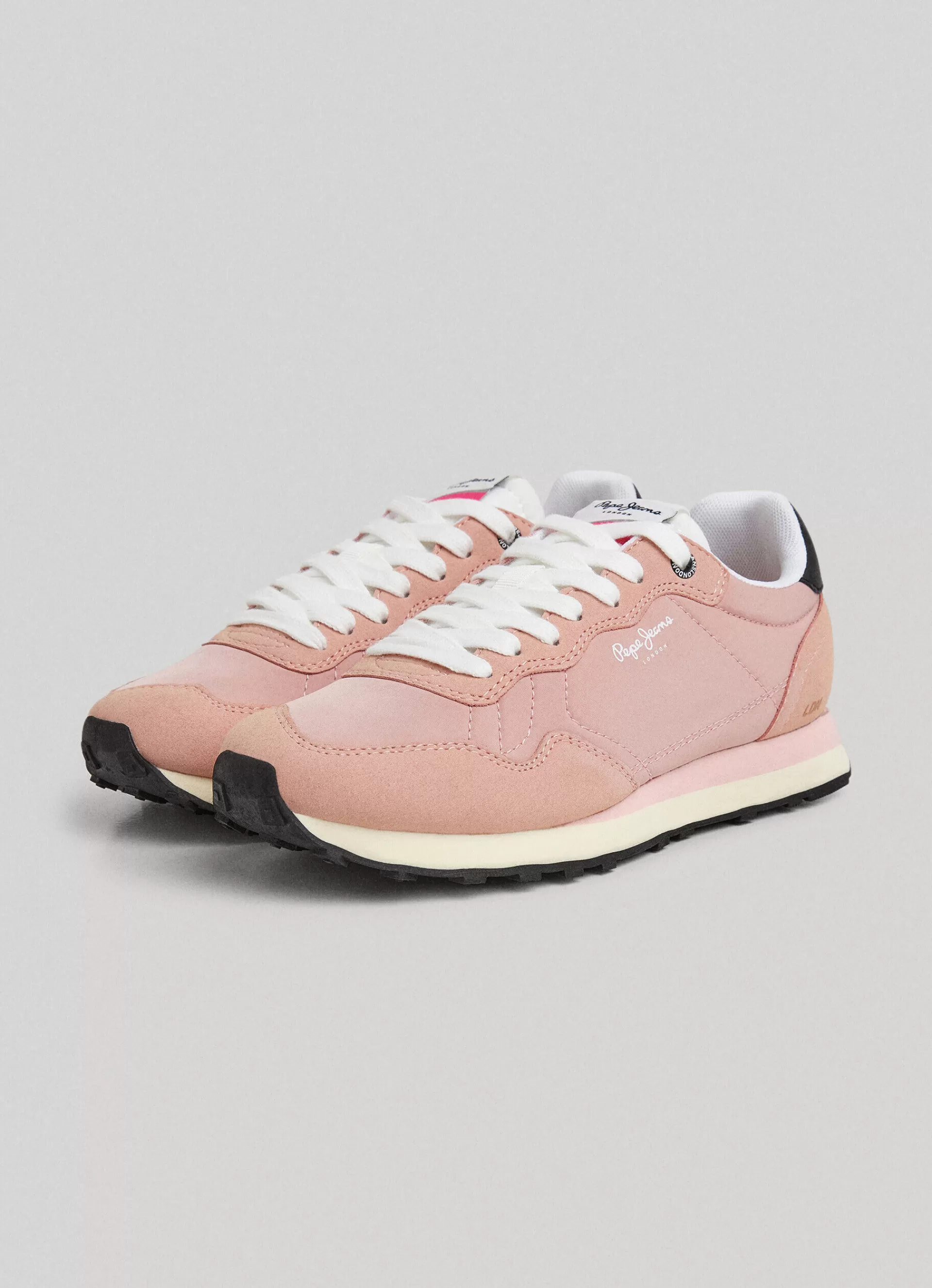 Sneakers*Women Pepe Jeans NATCH ONE RUNNING SHOES Pale Beige