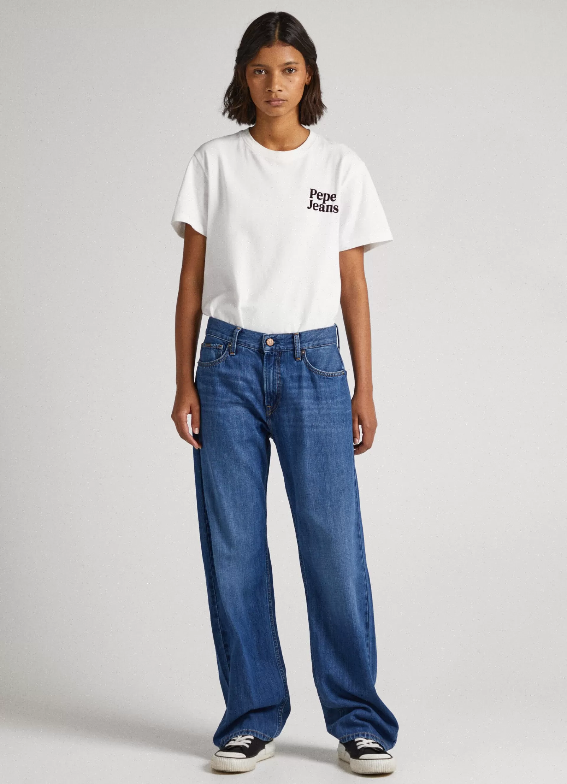 Straight | Jeans*Women Pepe Jeans NICKY BOYFRIEND FIT LOW-RISE JEANS Denim