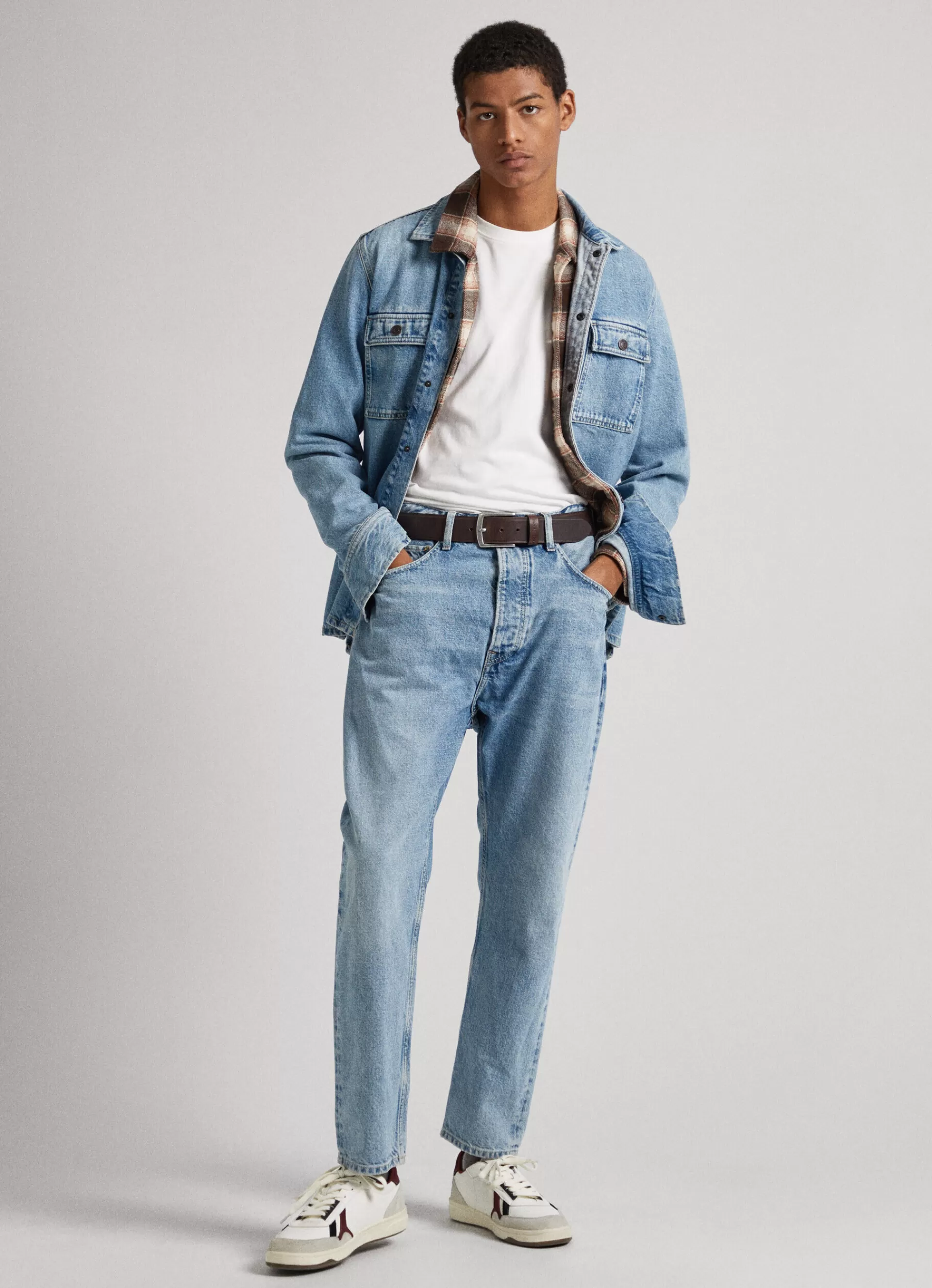 Loose | Jeans*Men Pepe Jeans NILS LOOSE FIT DROP-WAIST JEANS Denim