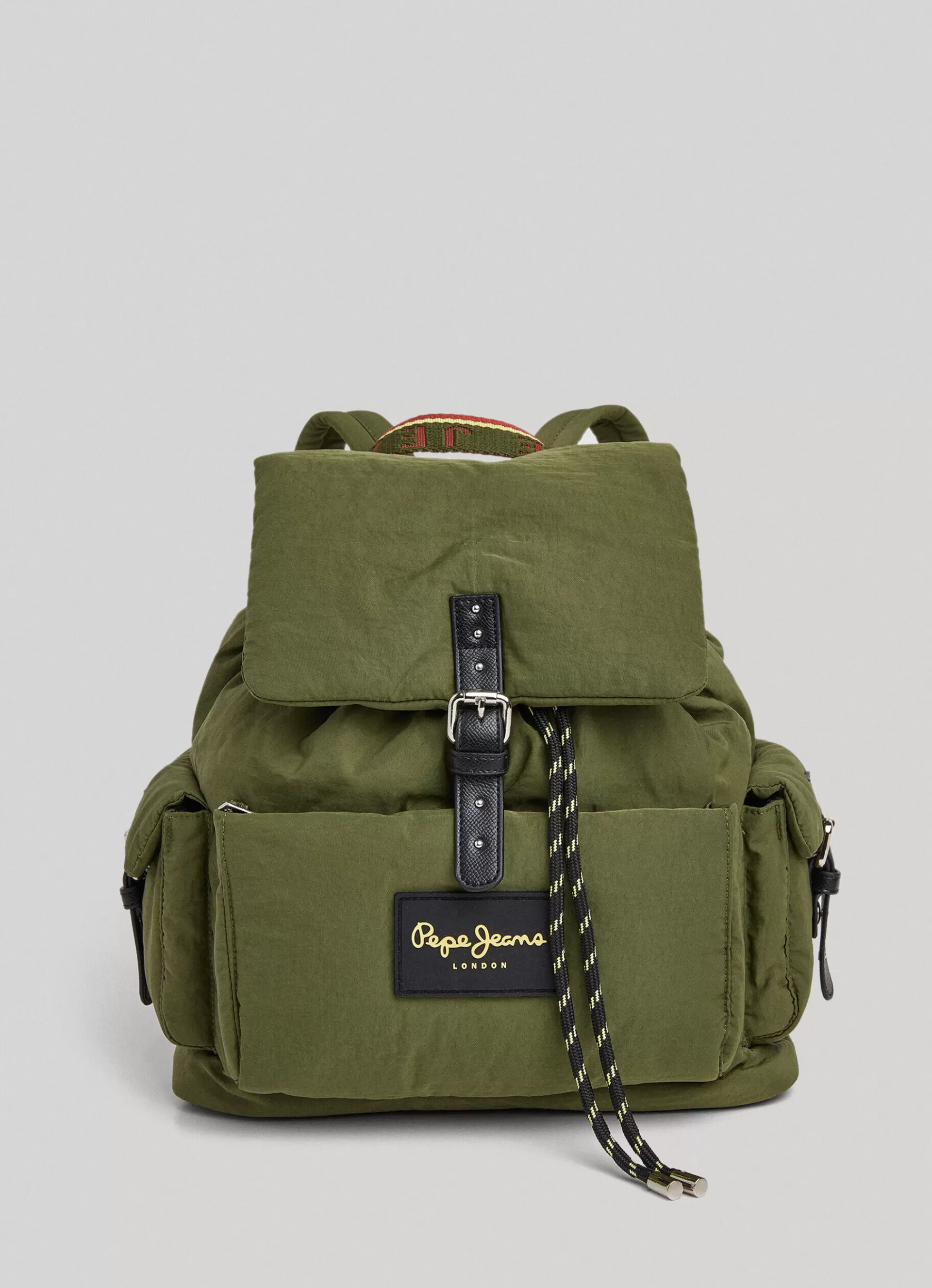 Bags & Backpacks*Women Pepe Jeans NYLON TRAVEL BACKPACK Olive Green