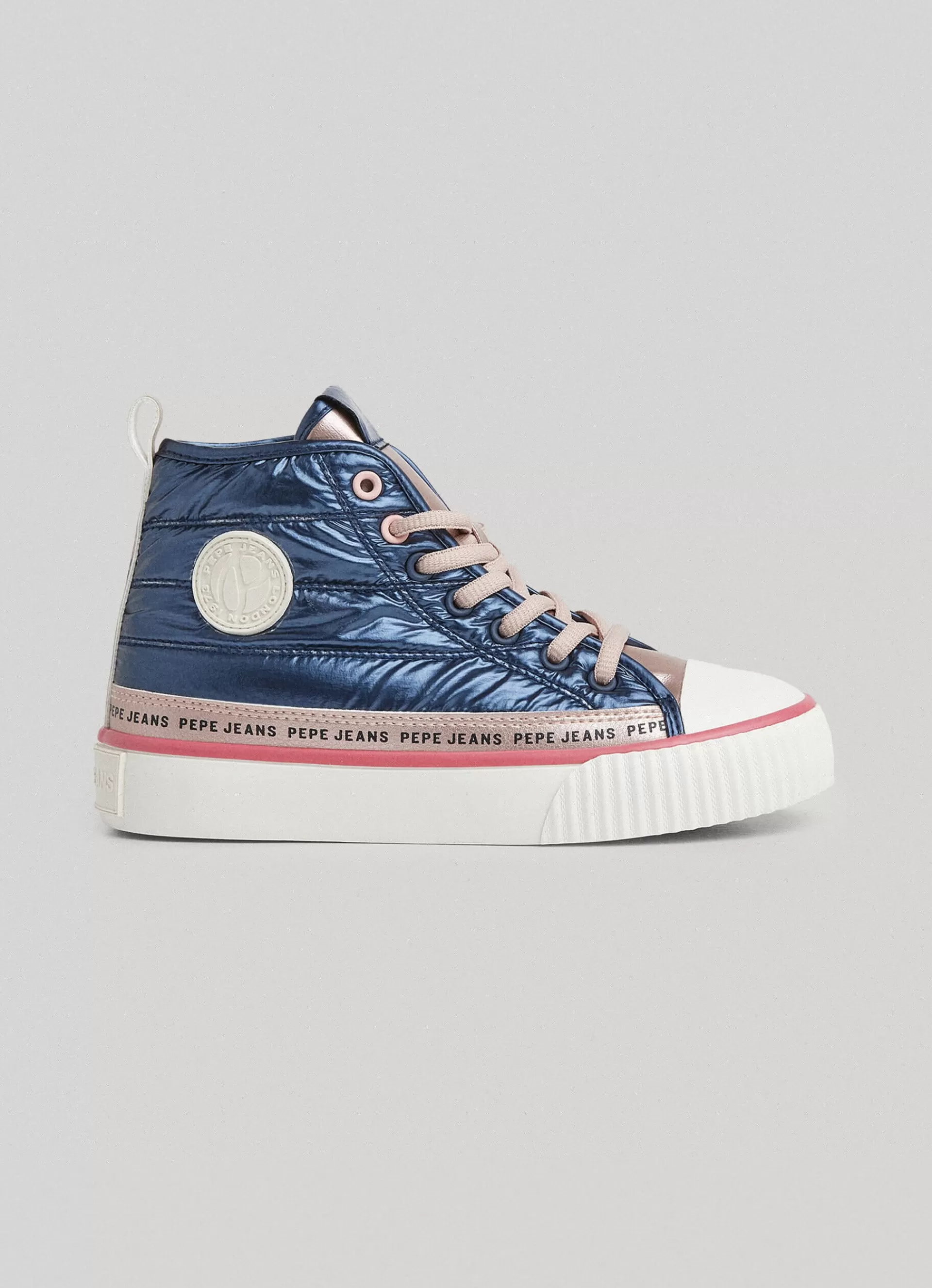 Footwear*KIDS Pepe Jeans OTTIS PRAY PLATFORM TRAINERS Navy