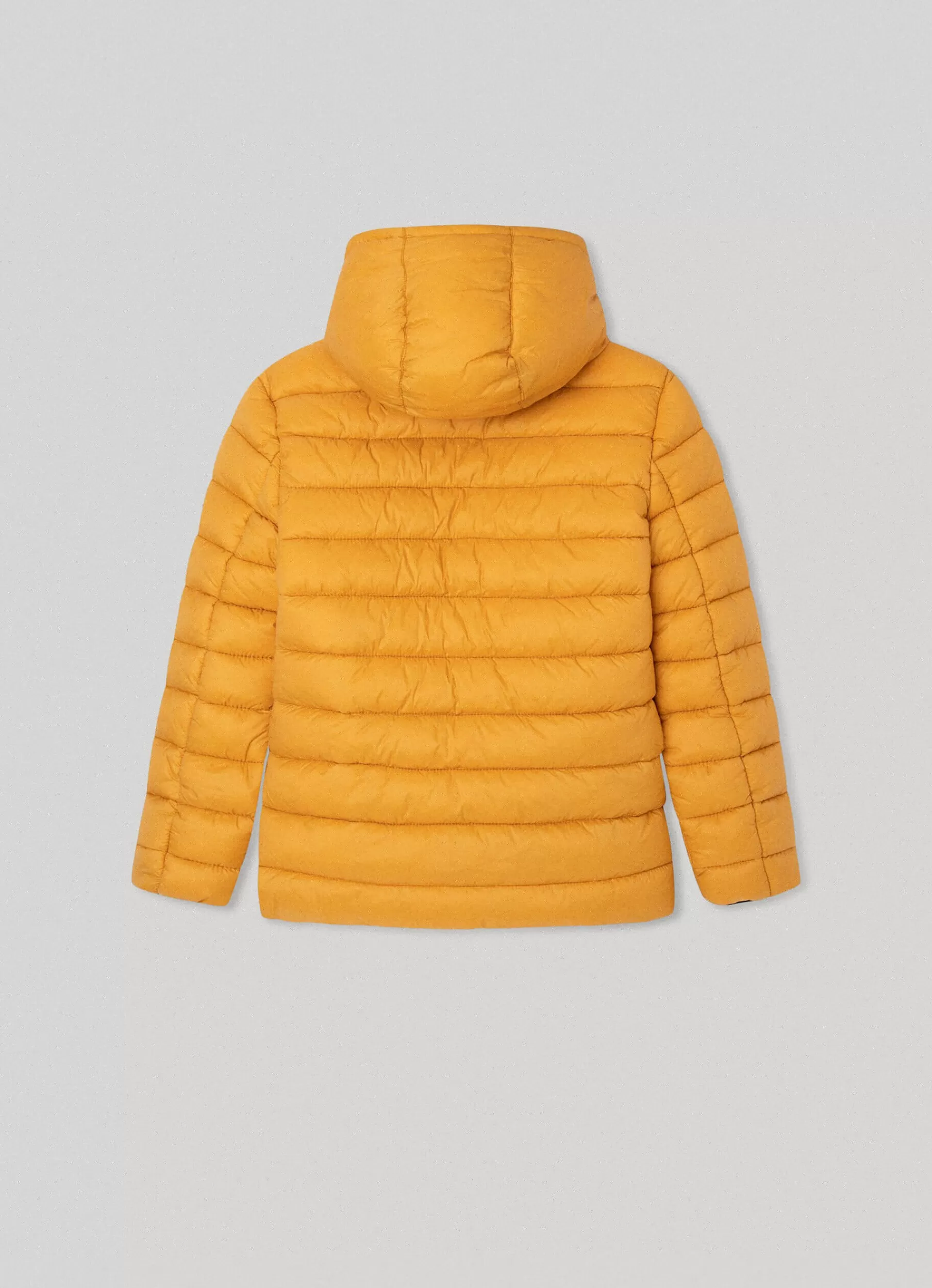 Coats & Jackets*KIDS Pepe Jeans PADDED DOWN JACKET WITH HOOD Ochre Yellow