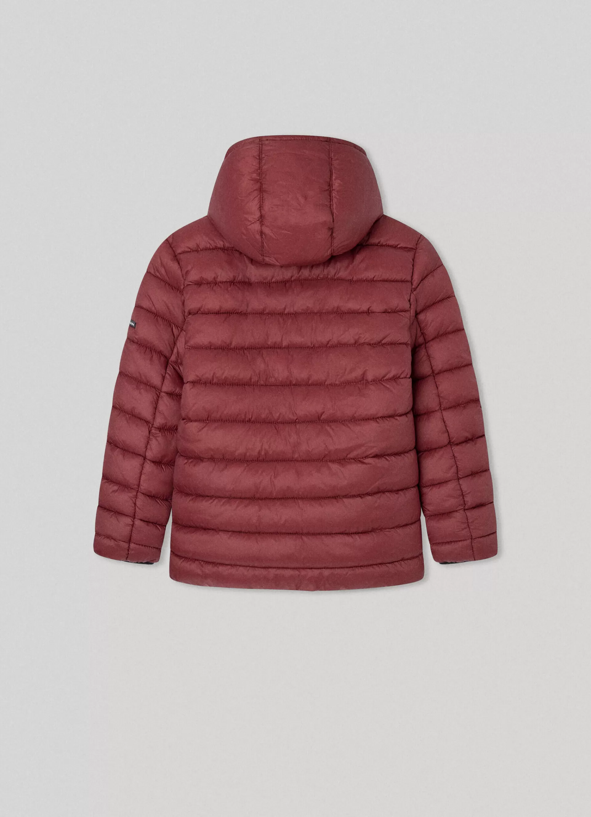 Coats & Jackets*KIDS Pepe Jeans PADDED DOWN JACKET WITH HOOD Burgundy Red