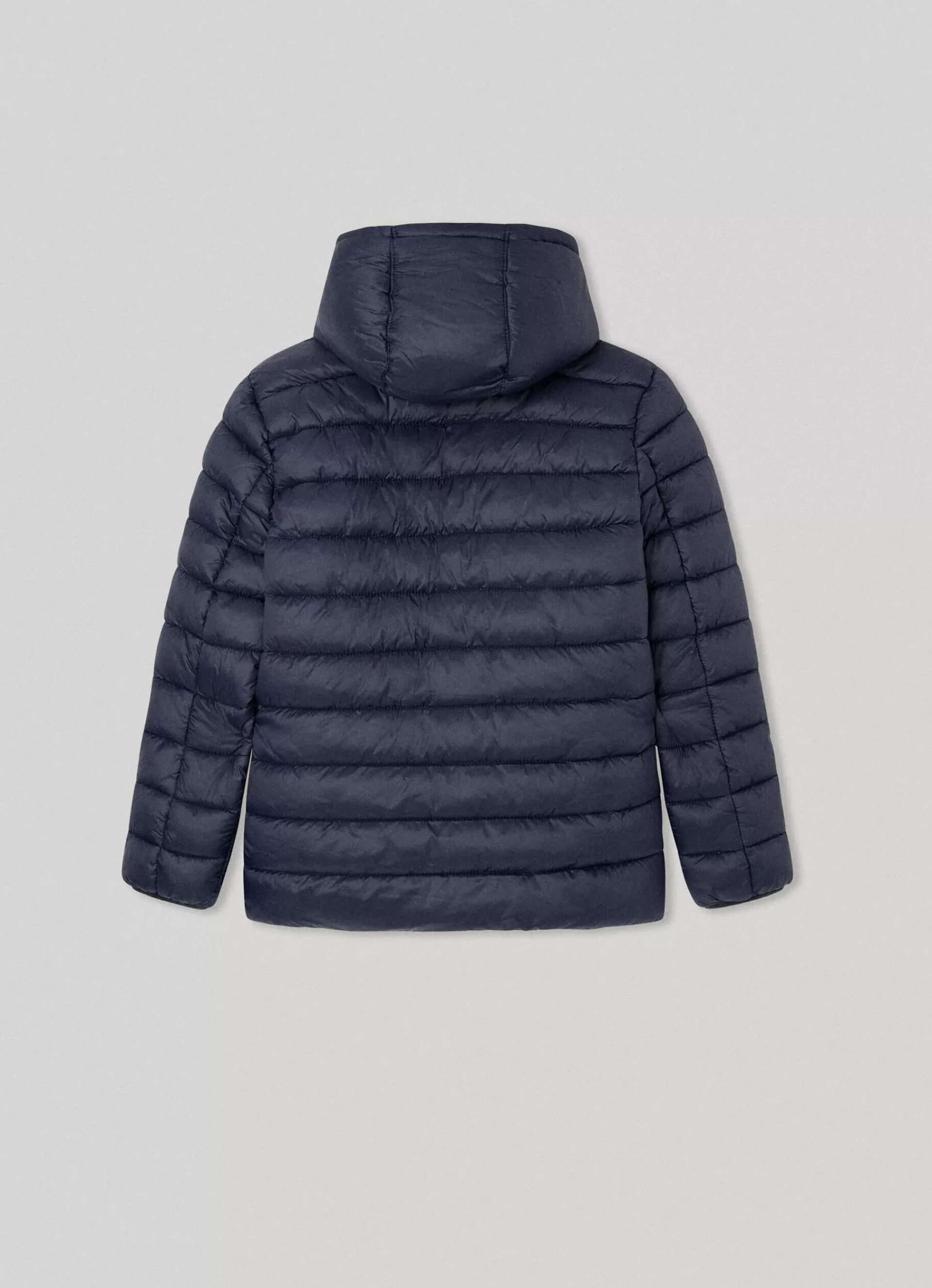 Coats & Jackets*KIDS Pepe Jeans PADDED DOWN JACKET WITH HOOD Dulwich Blue