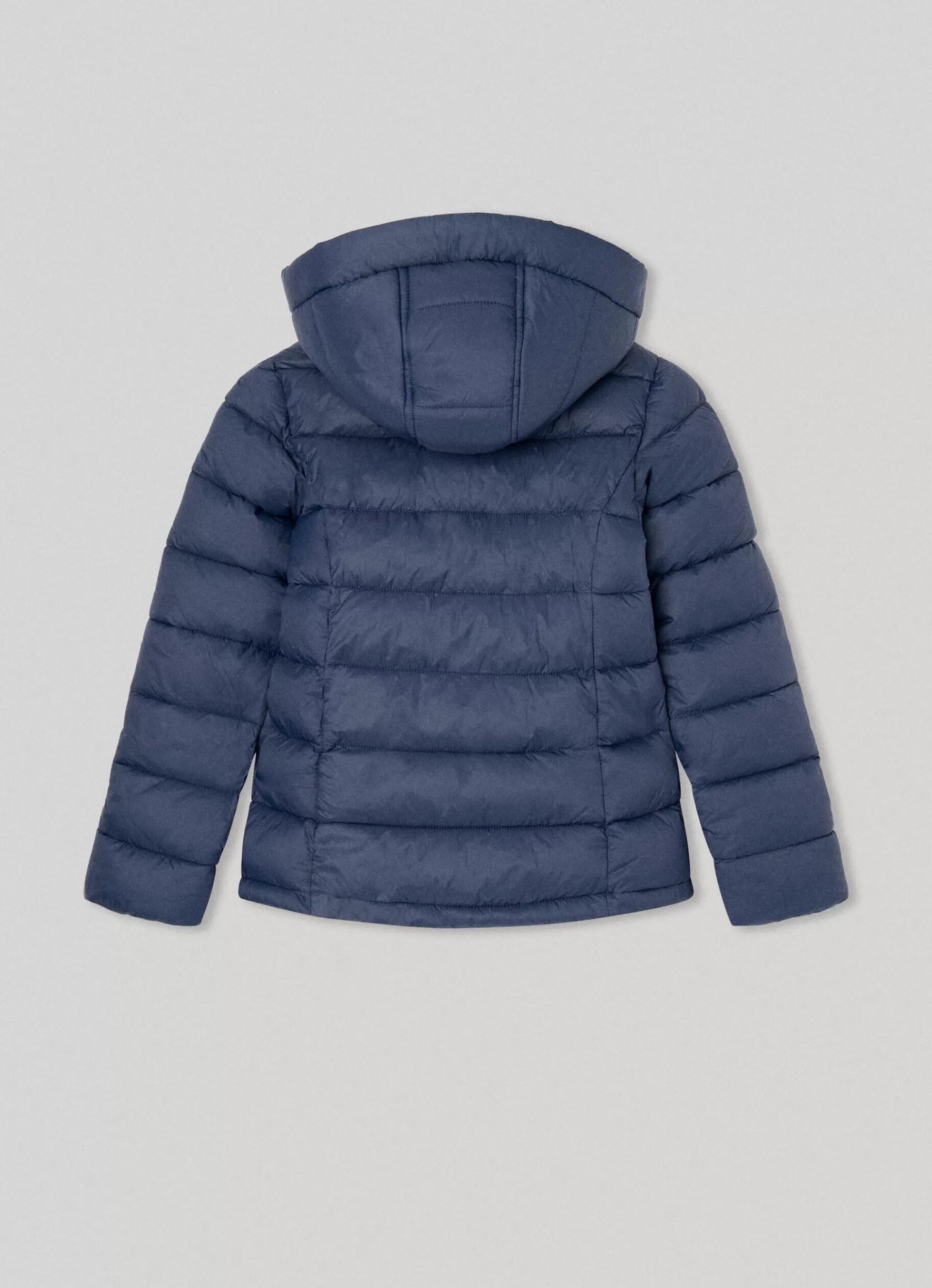 Coats & Jackets*KIDS Pepe Jeans PADDED HOODED PUFFER JACKET Dulwich Blue