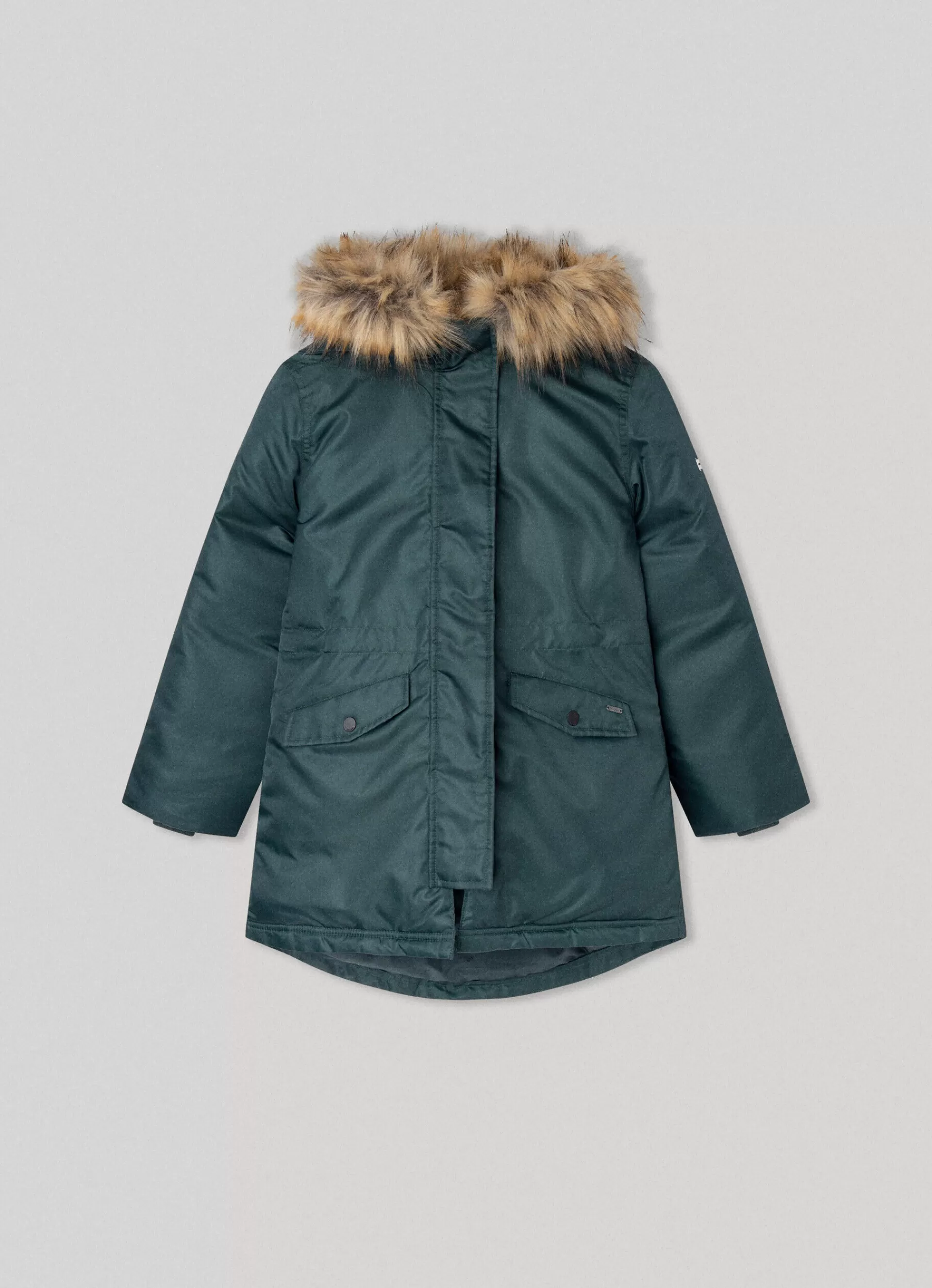 Coats & Jackets*KIDS Pepe Jeans PADDED PARKA Regent Green