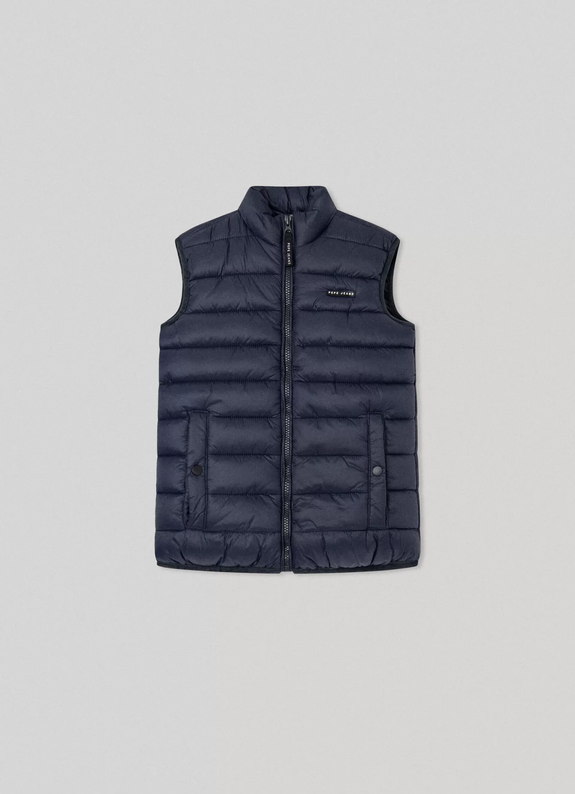 Coats & Jackets*KIDS Pepe Jeans PADDED VEST Dulwich Blue