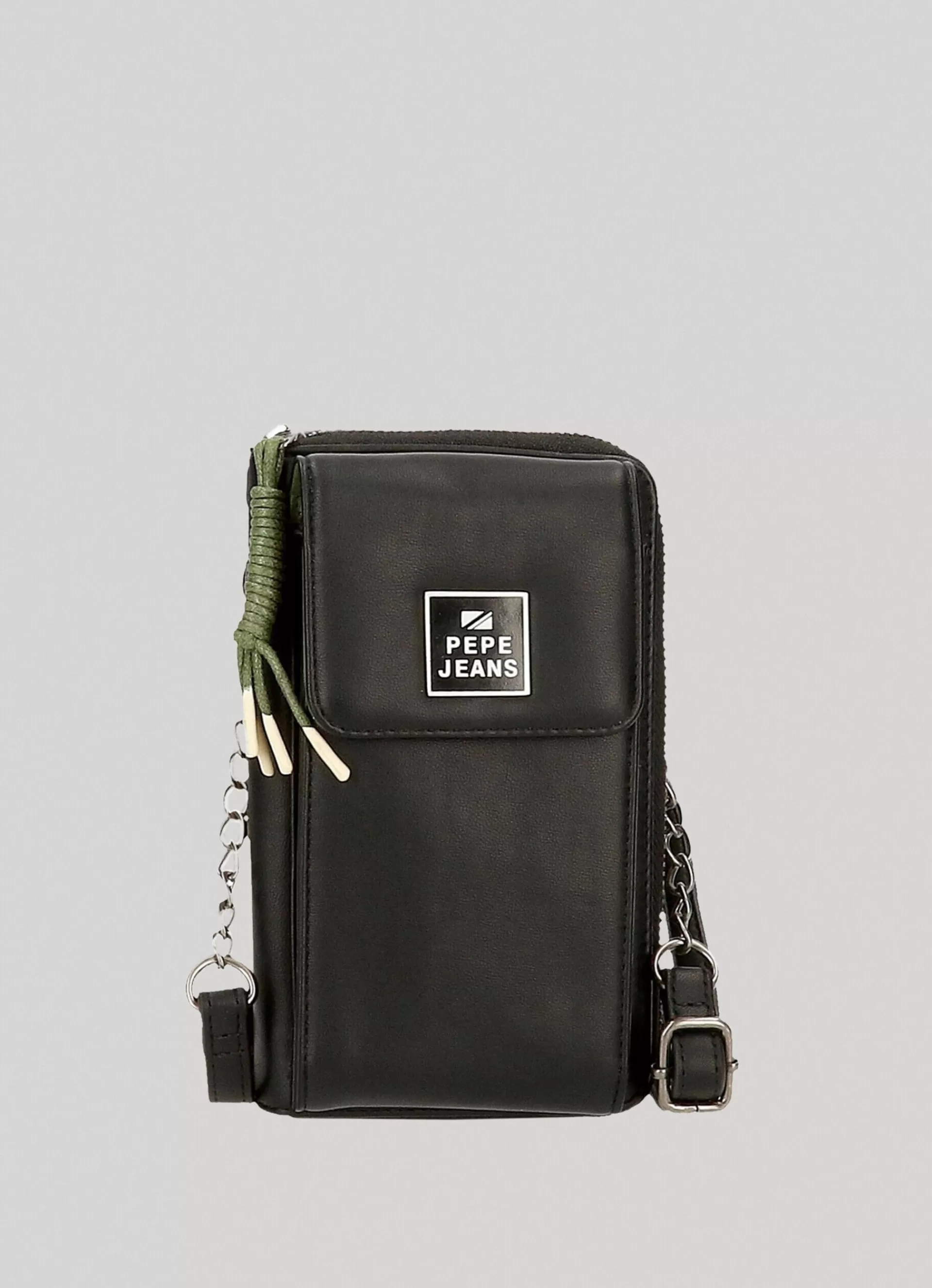 Bags & Backpacks*Women Pepe Jeans PHONECASE BAG WITH DETACHABLE HANDLE Black- Not Available