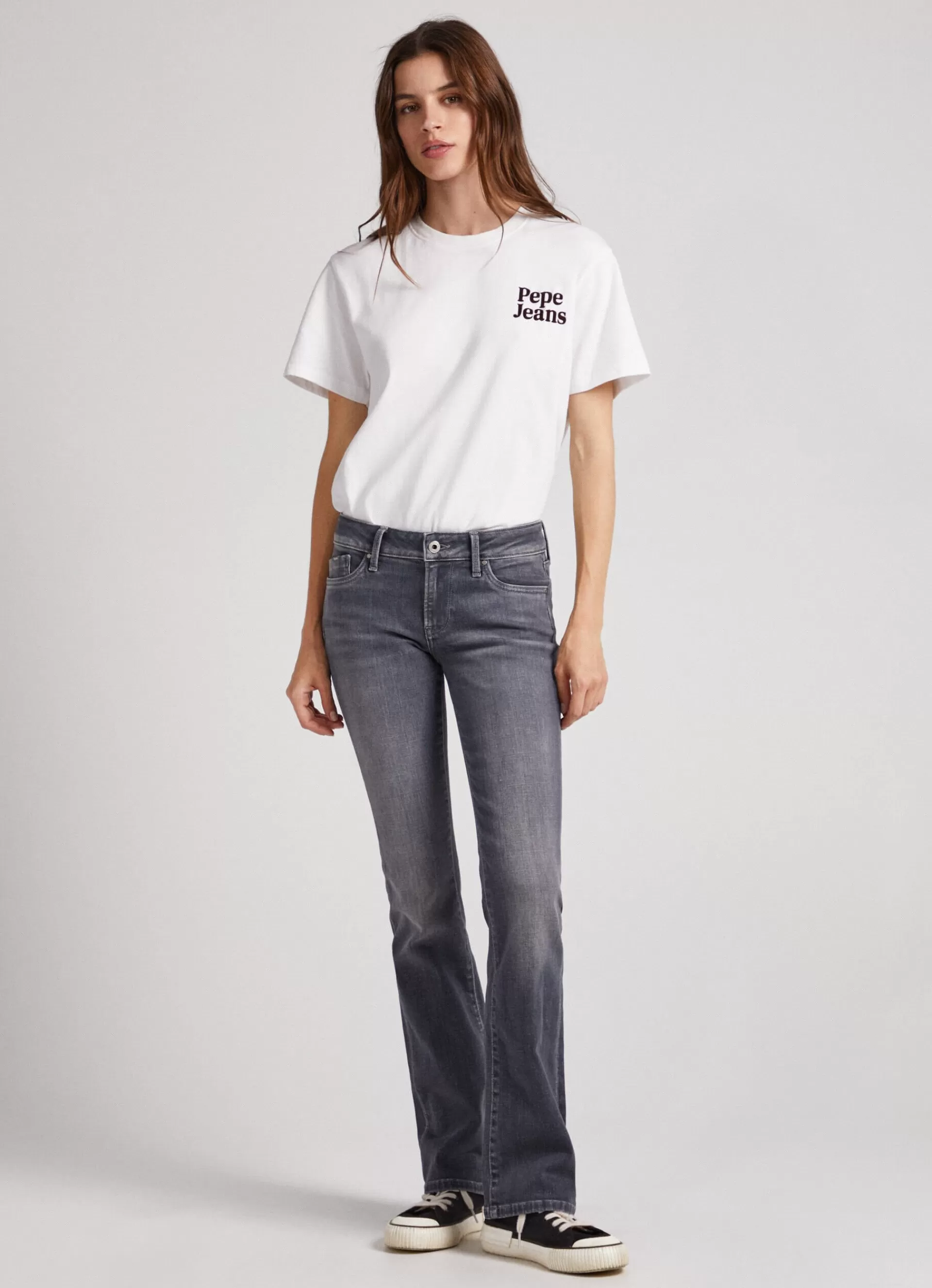 Trends | Jeans*Women Pepe Jeans PICCADILLY SLIM FIT MID-RISE JEANS Denim