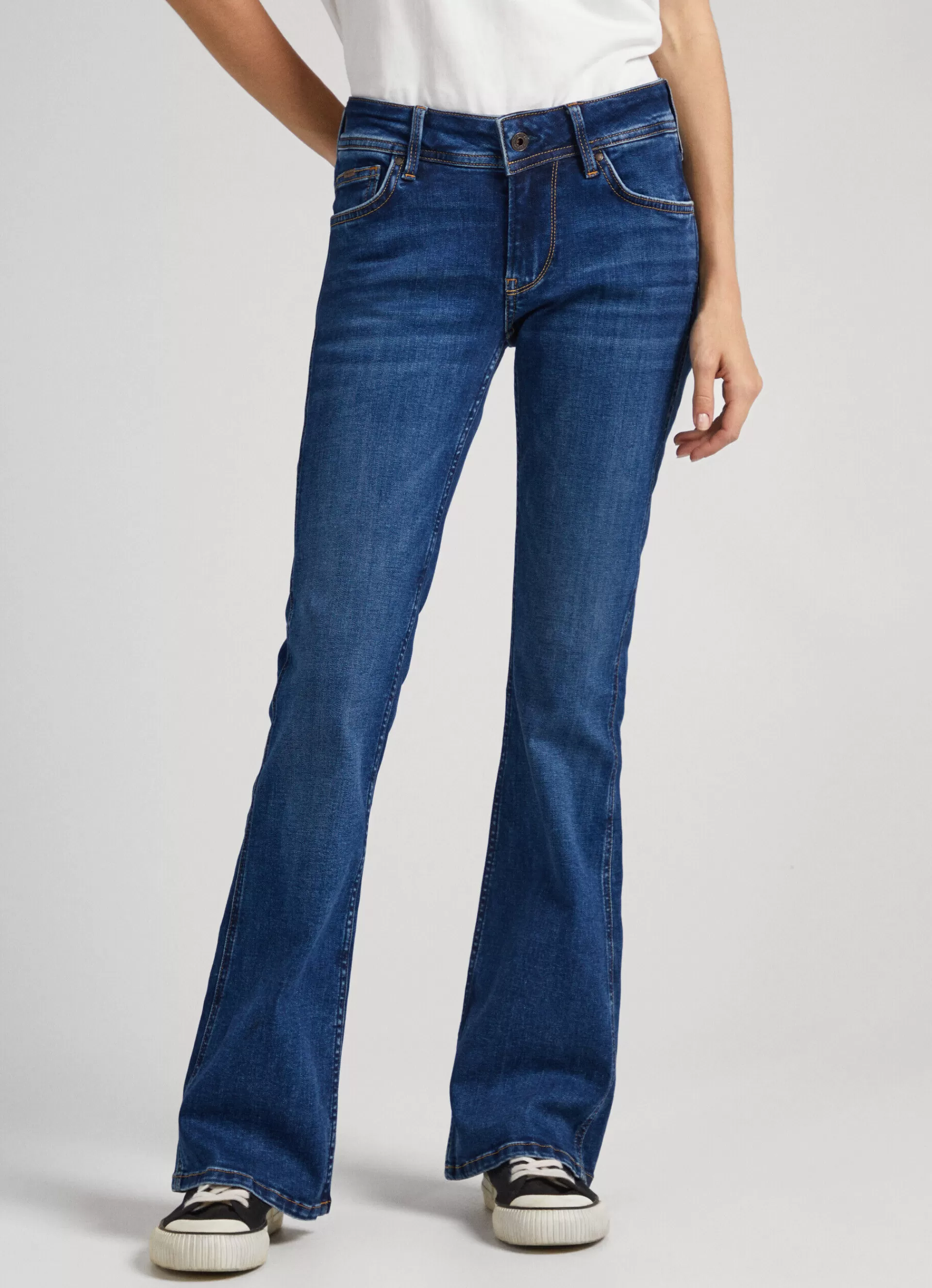 Flare & Bootcut | Jeans*Women Pepe Jeans PIMLICO REGULAR FIT MID-RISE JEANS Denim