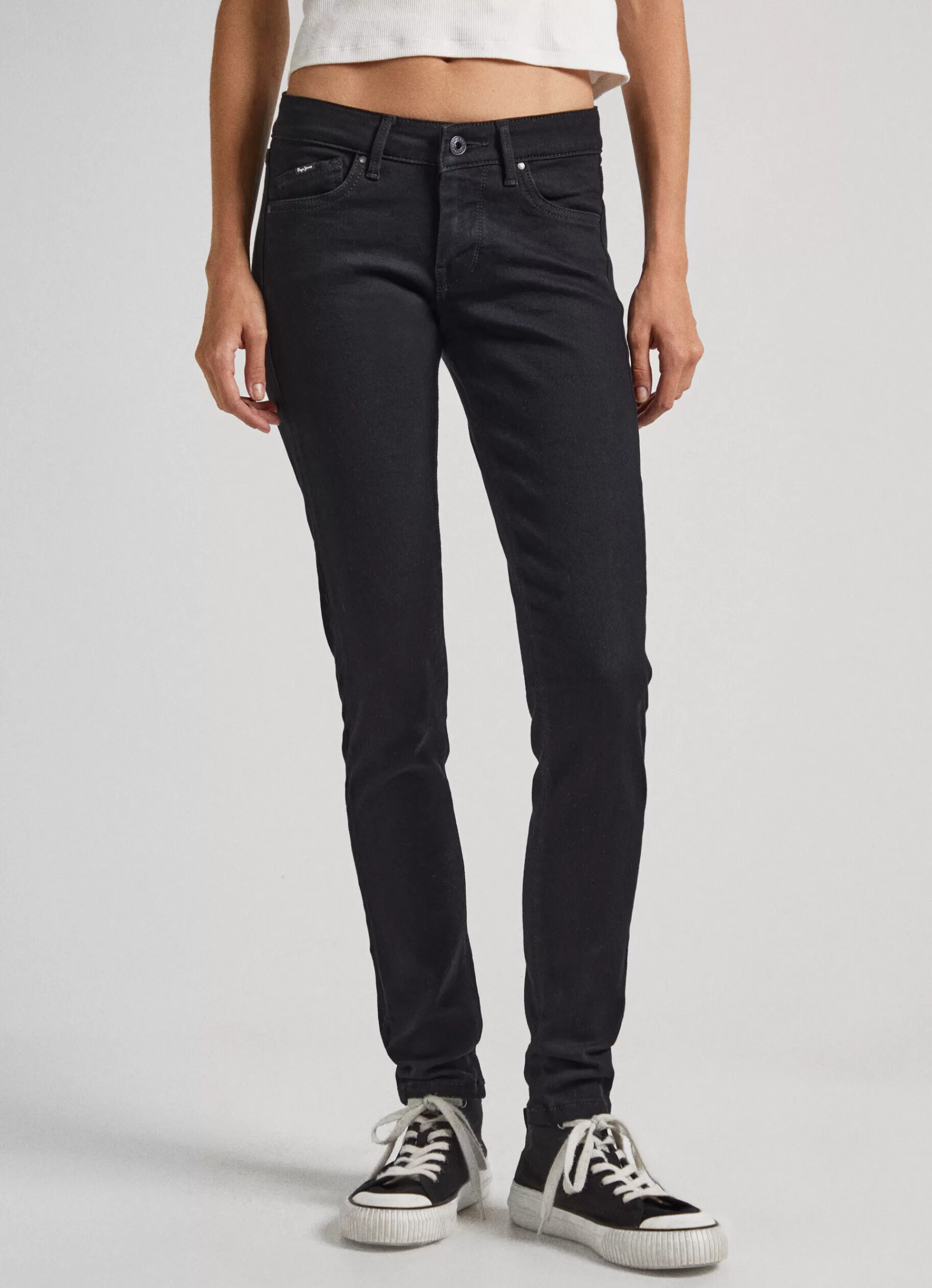 Skinny | Jeans*Women Pepe Jeans PIXIE SKINNY FIT MID-RISE JEANS Denim