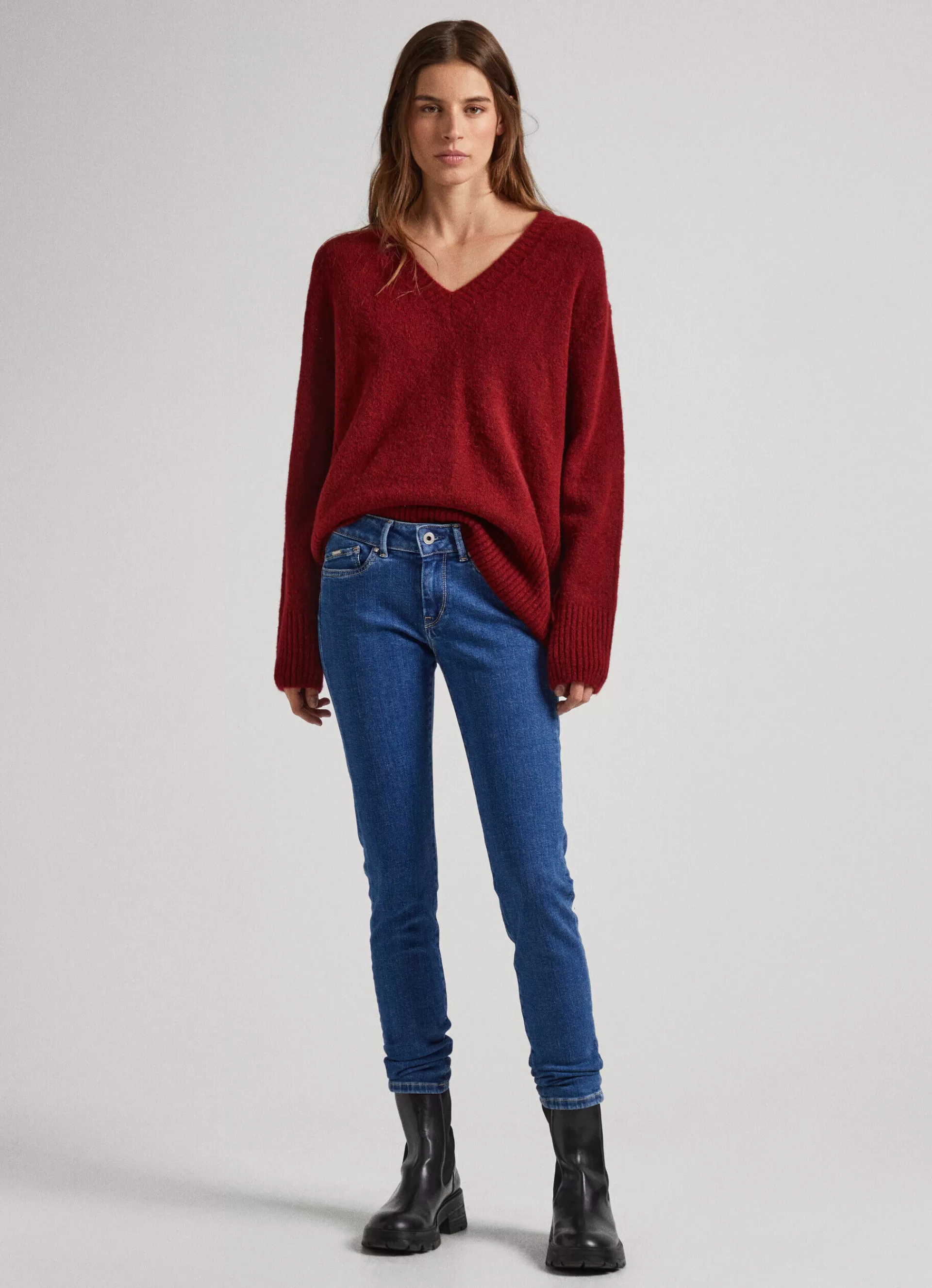 Skinny | Jeans*Women Pepe Jeans PIXIE SKINNY FIT MID-RISE JEANS Denim