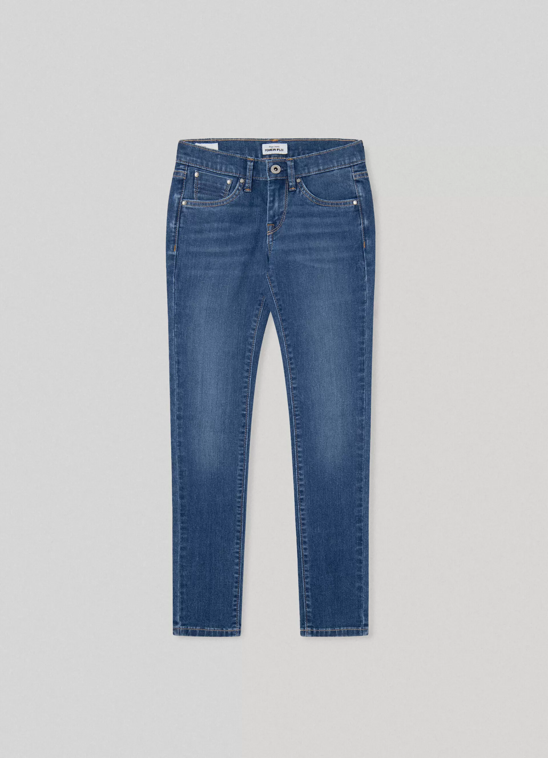 Jeans*KIDS Pepe Jeans PIXLETTE SKINNY FIT MID-RISE JEANS Denim