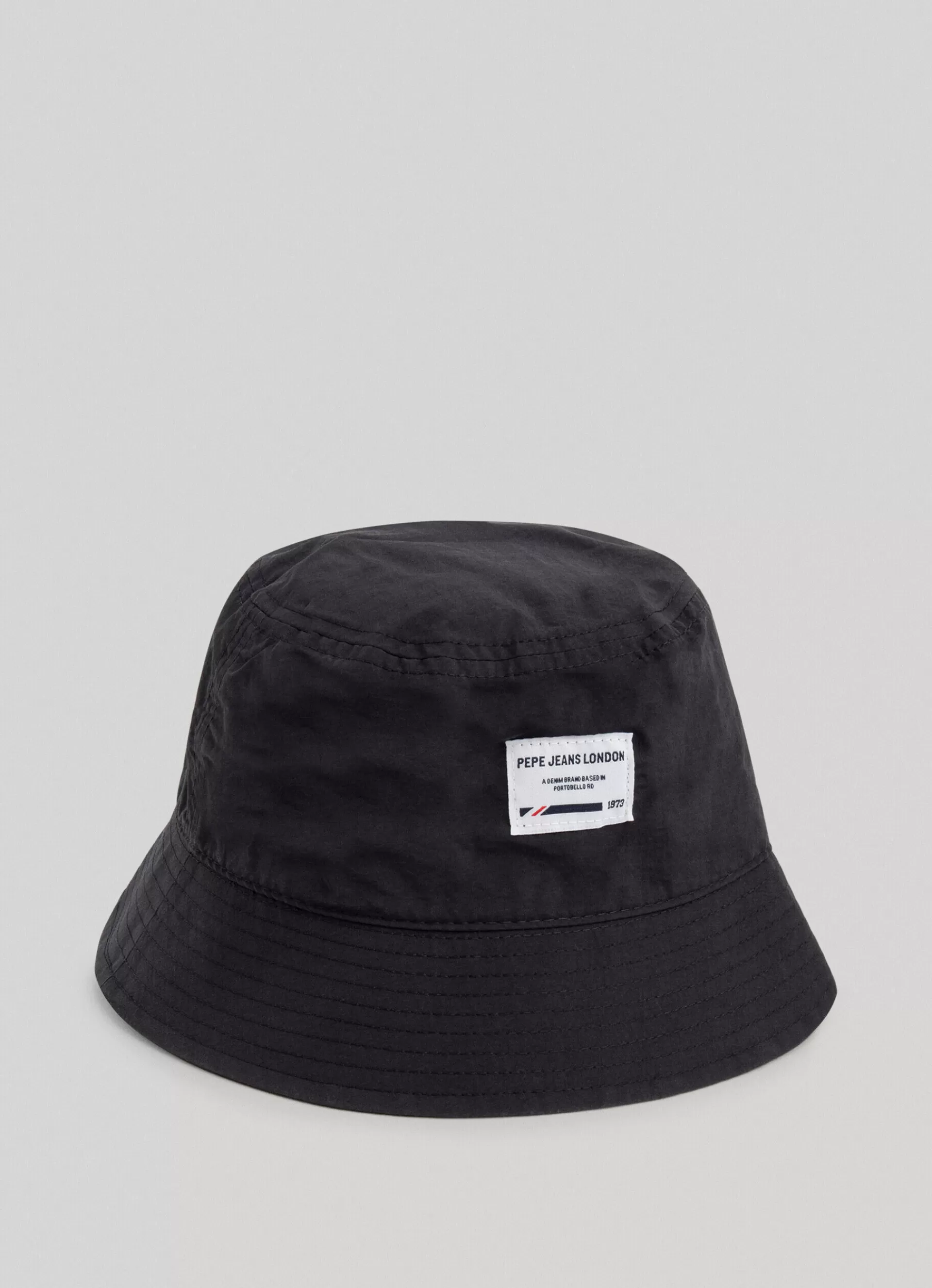 Hats & Caps*Women | Men Pepe Jeans PRINTED LOGO BUCKET HAT Black