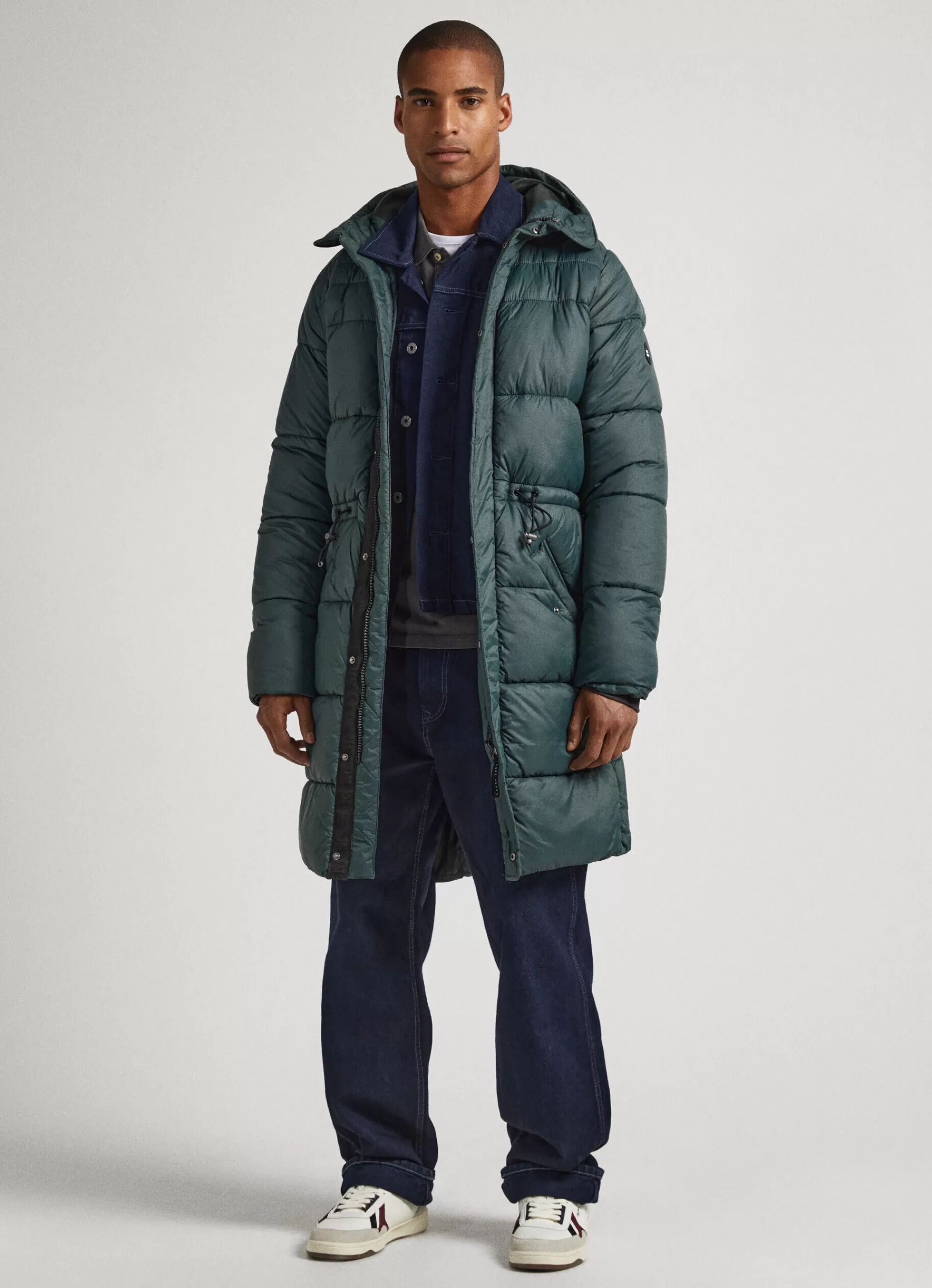 Coats & Jackets*Men Pepe Jeans PUFFER PARKA Regent Green