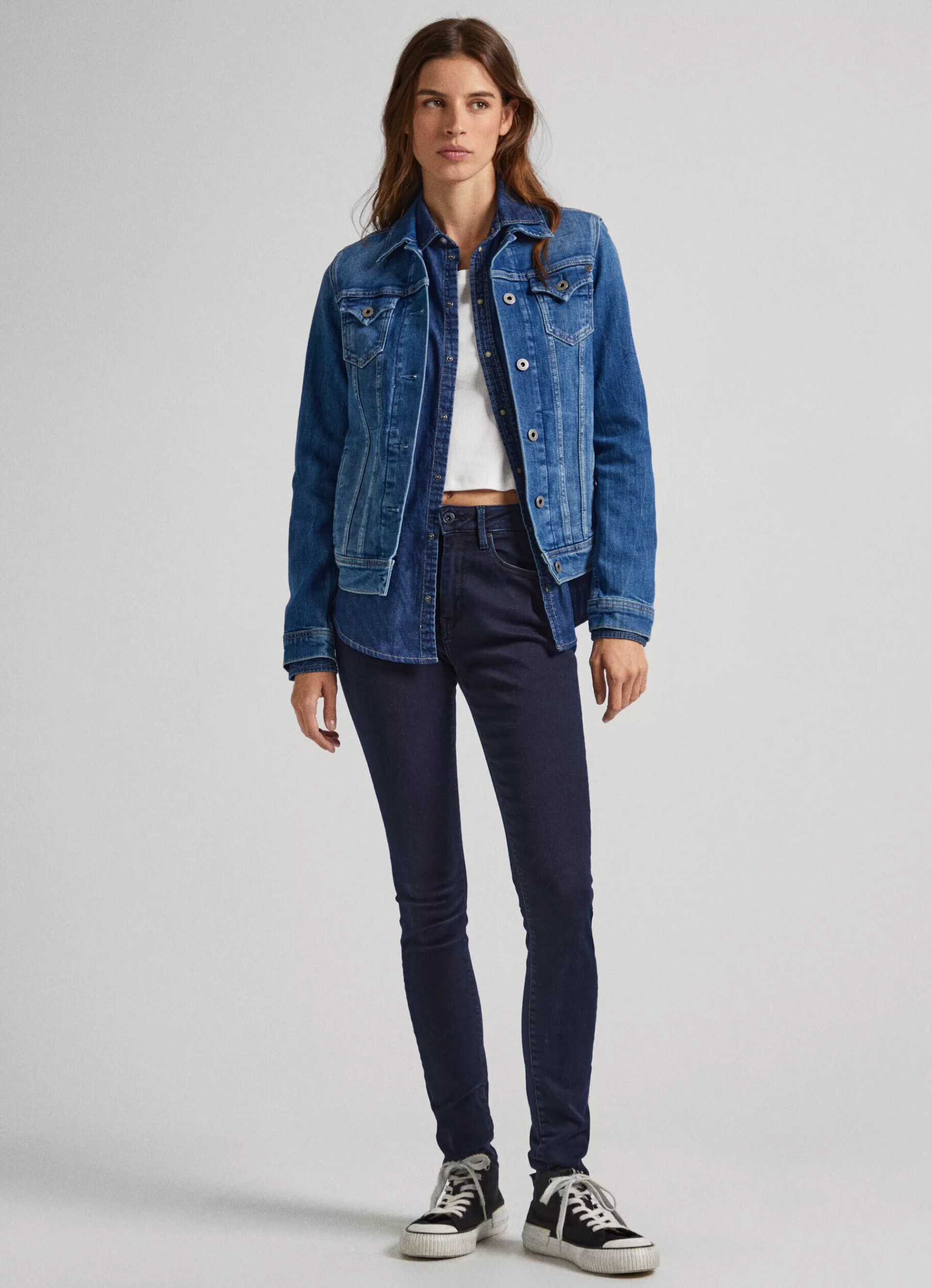 Skinny | Jeans*Women Pepe Jeans REGENT SKINNY FIT HIGH-RISE JEANS Denim